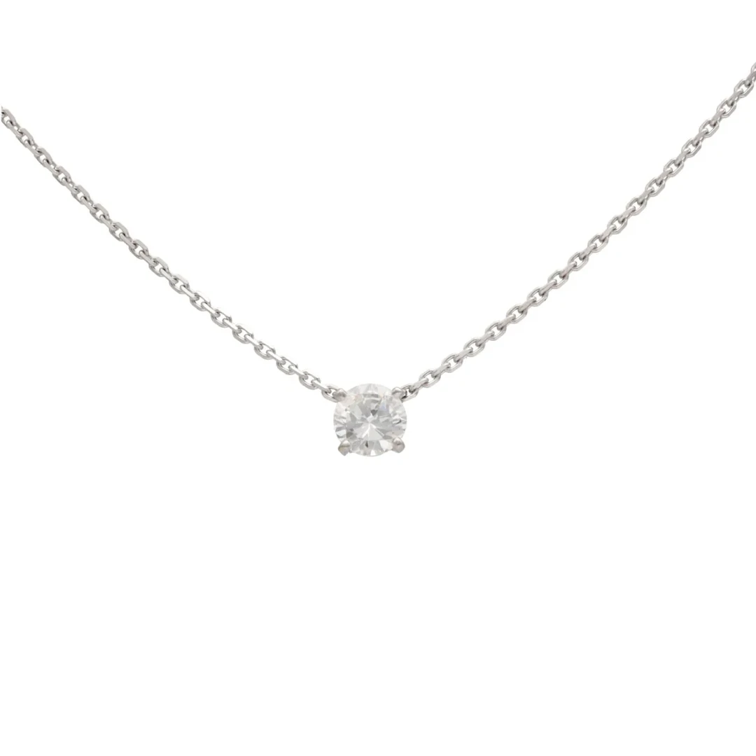 18K Gold and Diamond Pendant Necklace