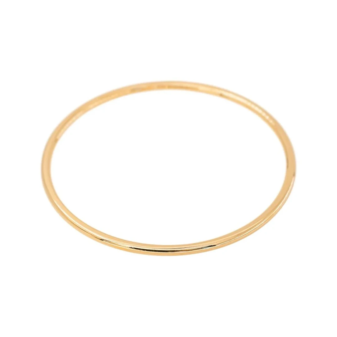 Yellow Gold Bangle Bracelet