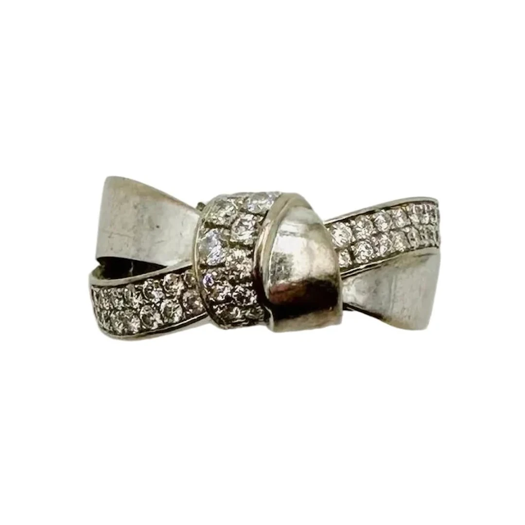 Ring CHAUMET "Liens Séduction" in white gold and diamonds