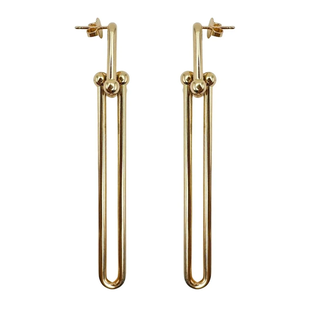 Pendant Earrings TIFFANY & CO. "HardWear" in rose gold