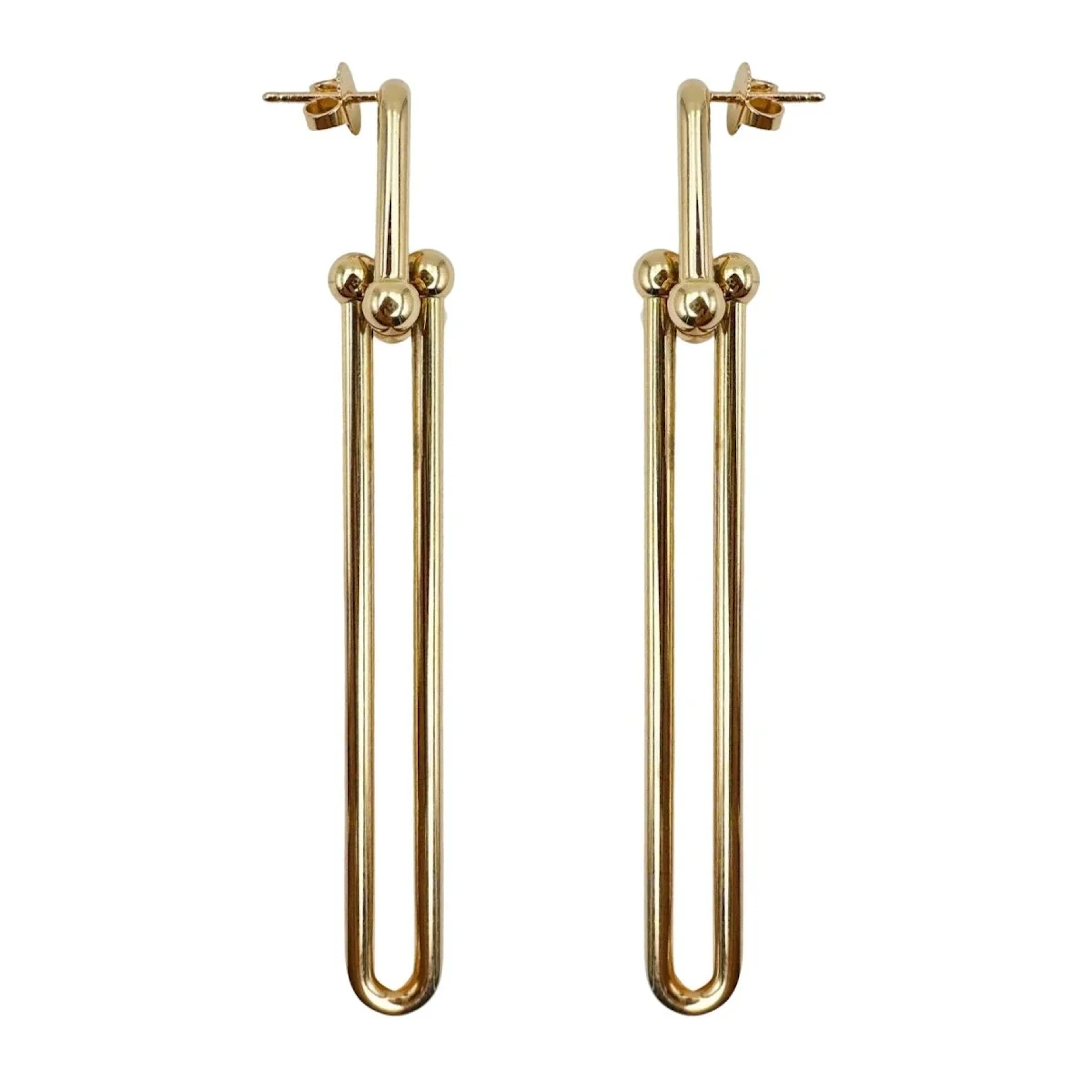 Pendant Earrings TIFFANY & CO. "HardWear" in rose gold