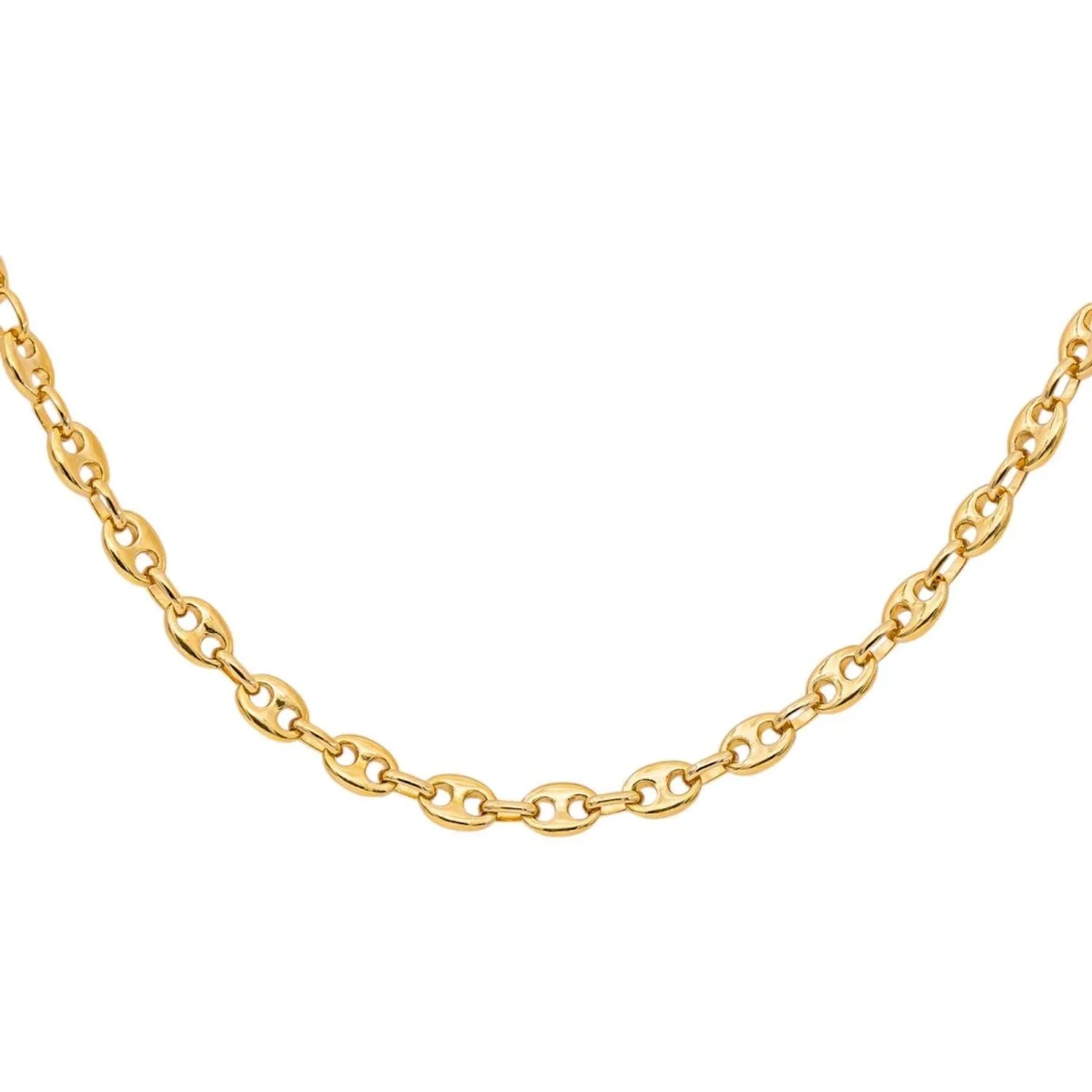 Necklace Grain de café Yellow gold