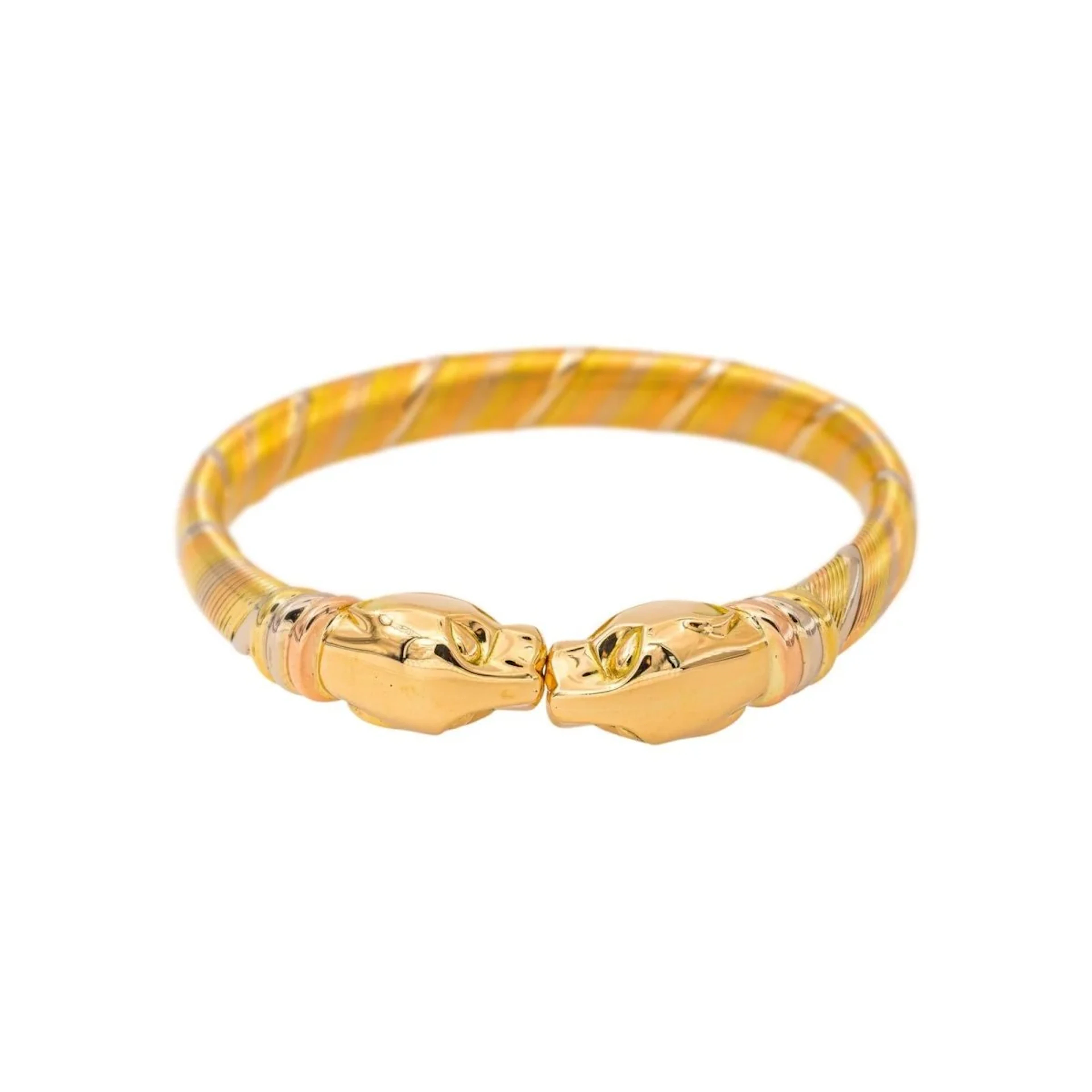 Cartier Panther Bangle Bracelet in Yellow gold