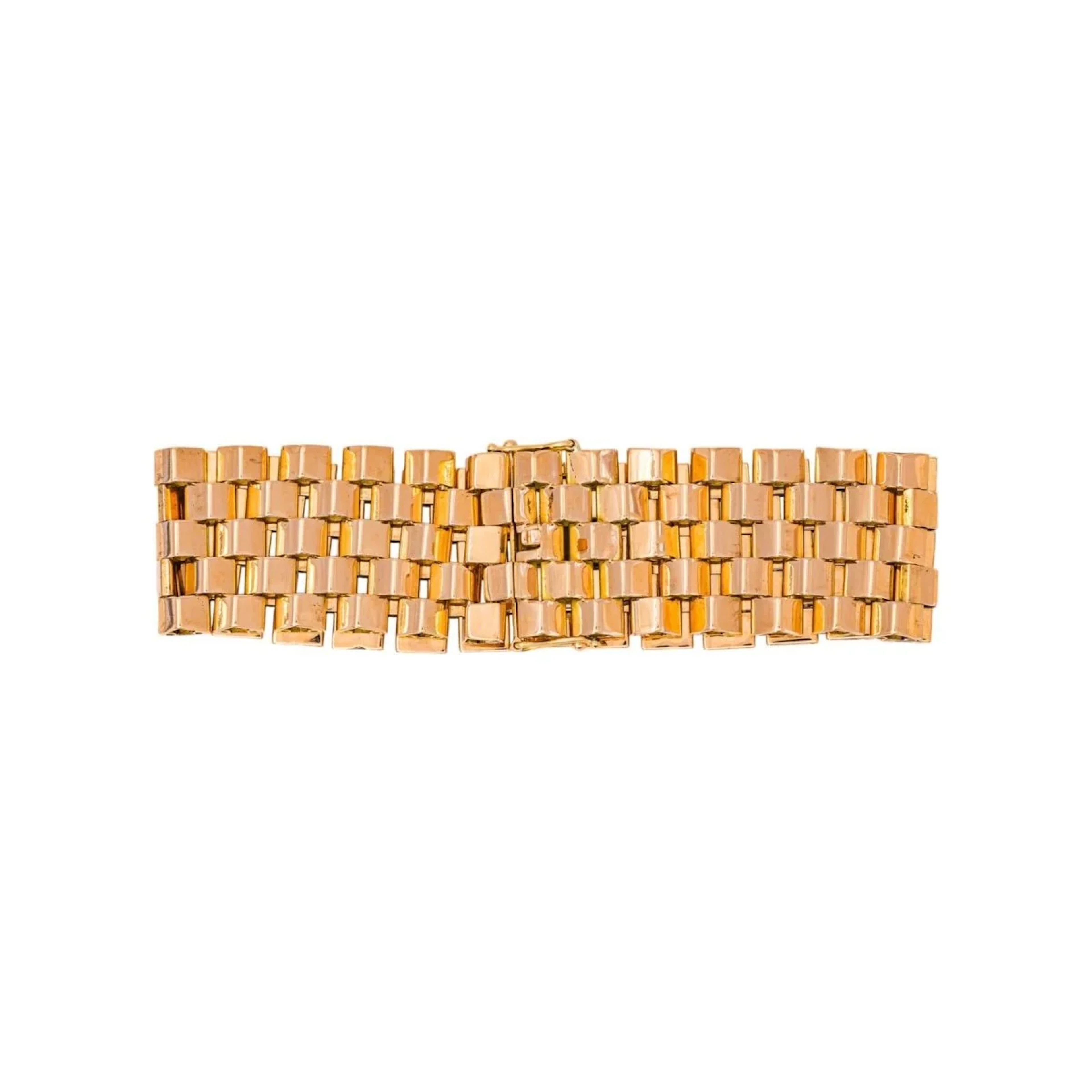 Rose gold cuff bracelet