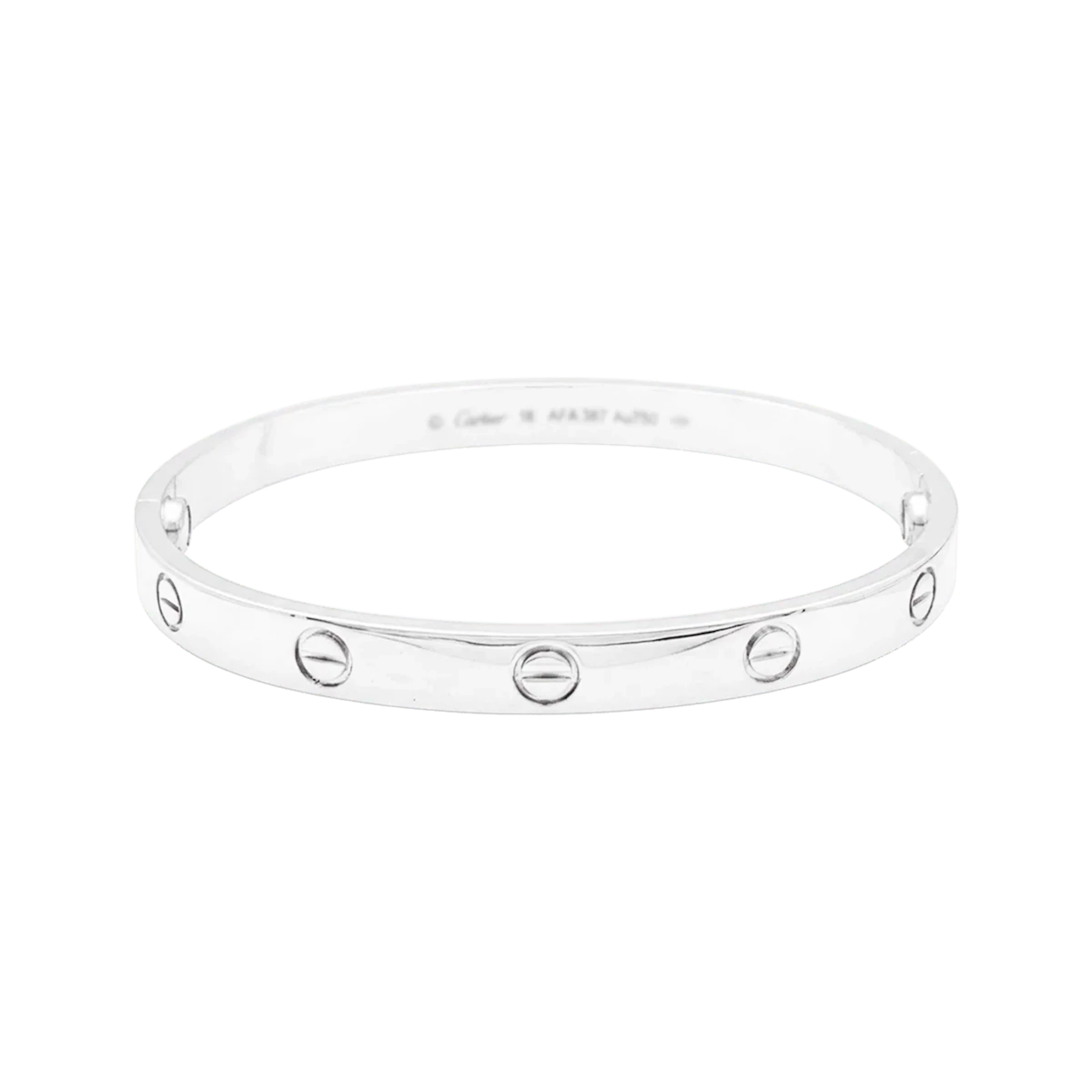 Bracelet CARTIER en or blanc