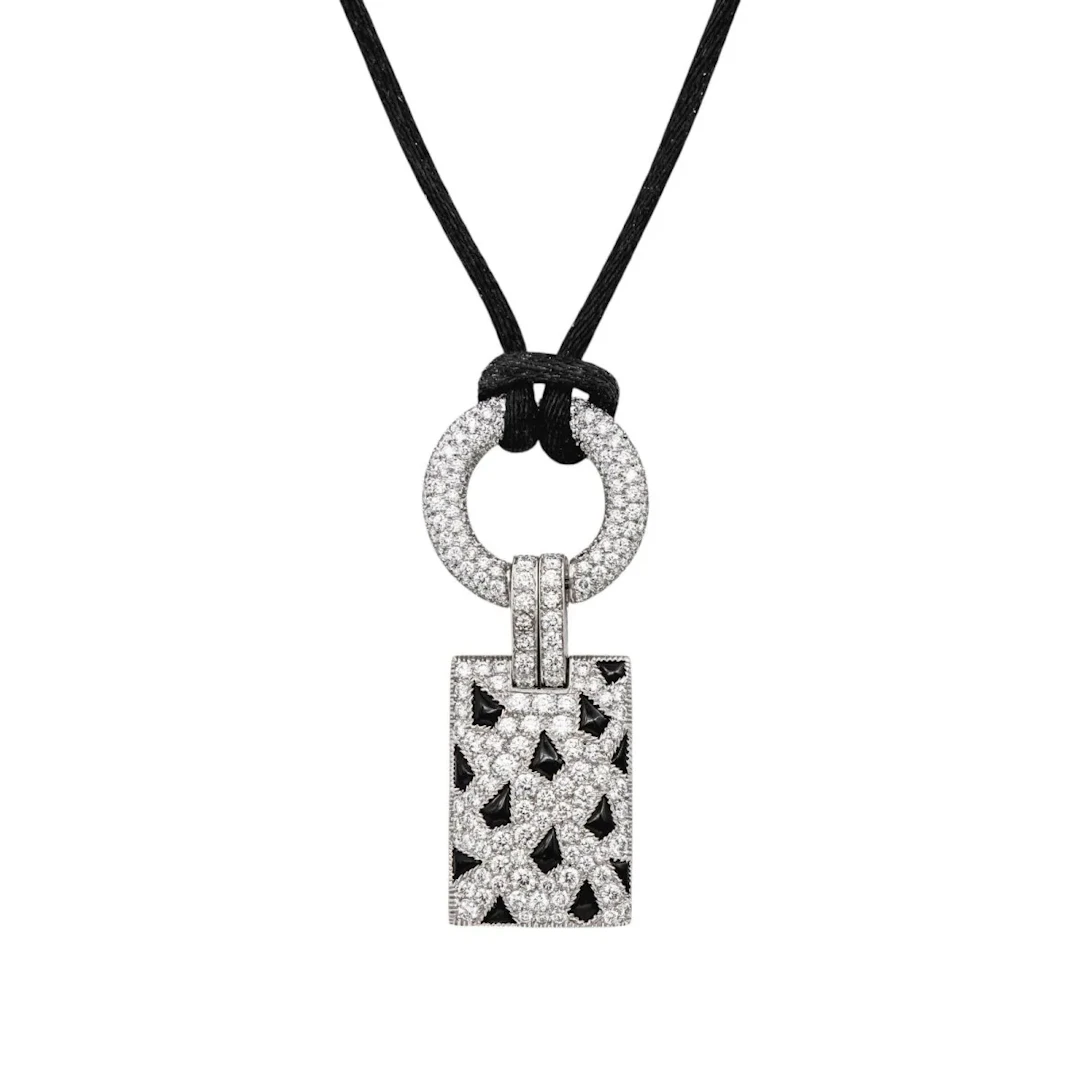 Cartier Necklace Pelage White gold Diamond