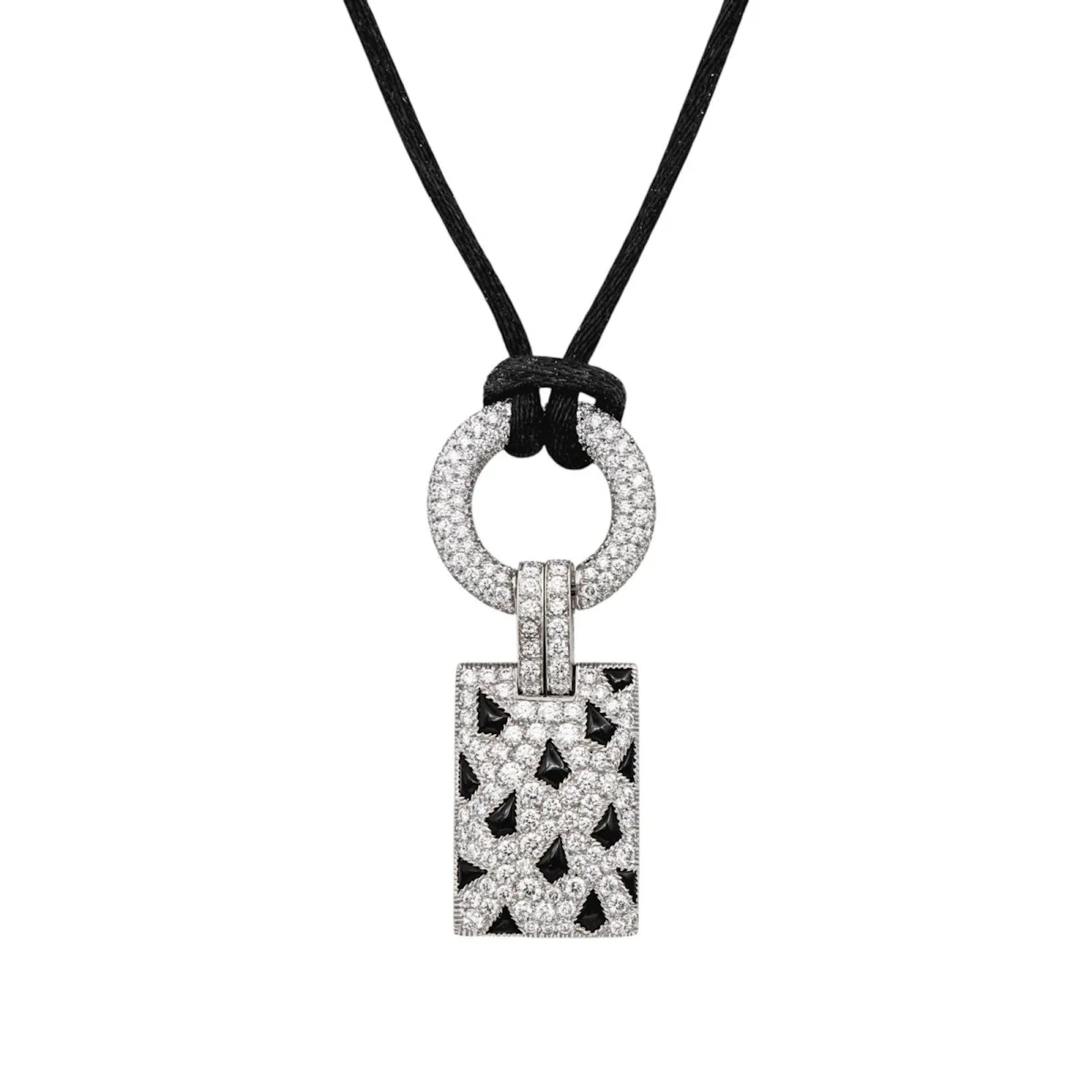 Cartier Necklace Pelage White gold Diamond