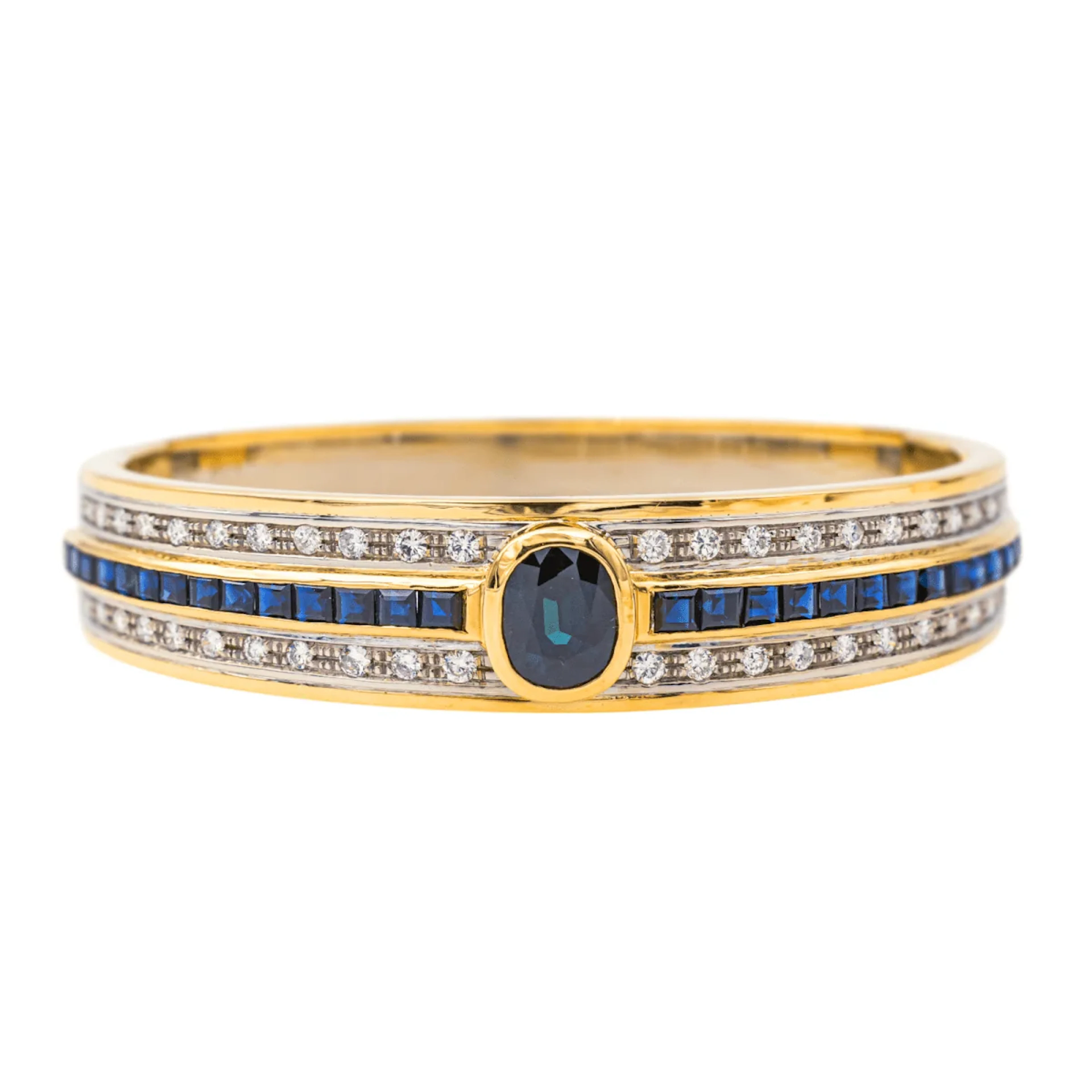 Bracelet Yellow gold Sapphire
