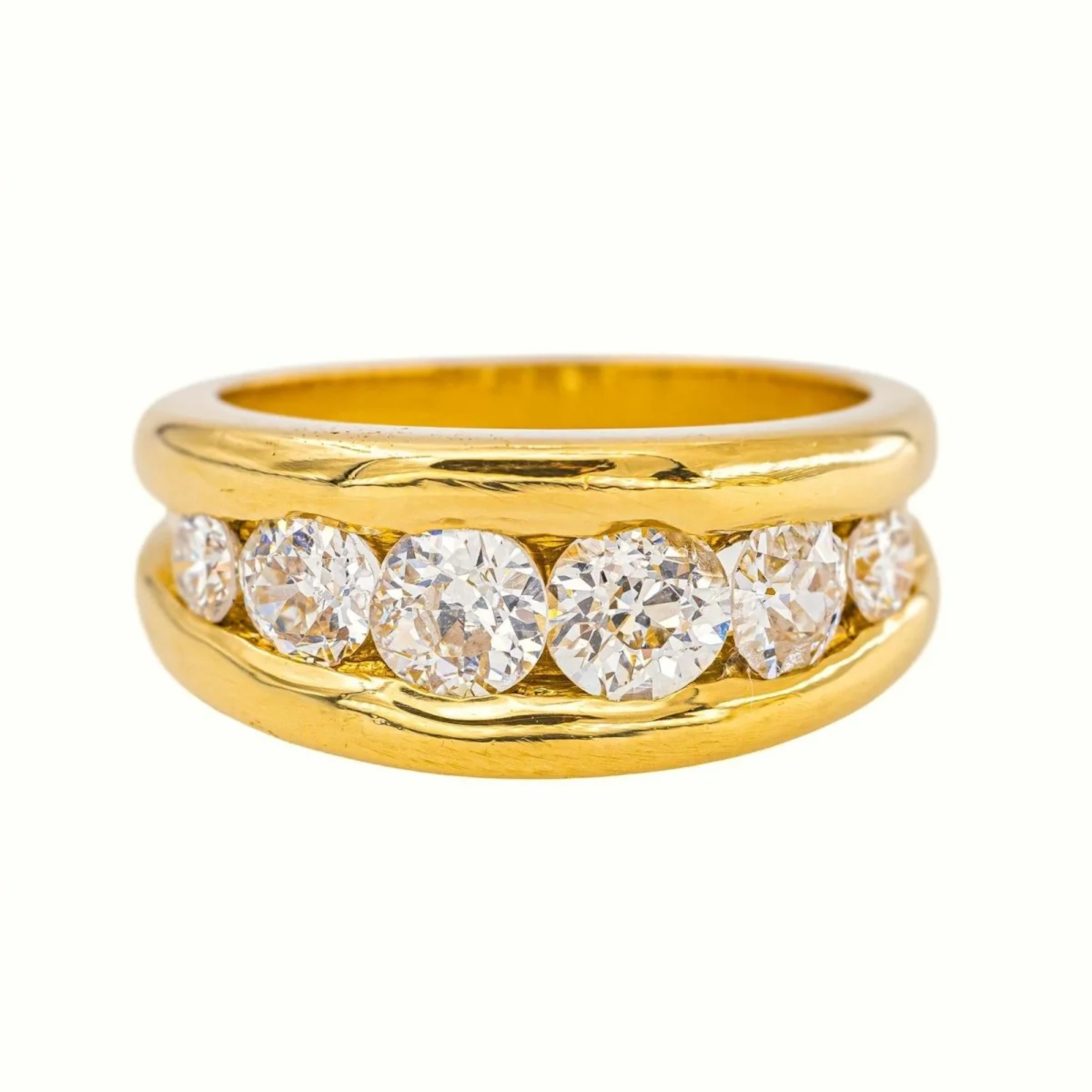 Yellow Gold Diamond Ring