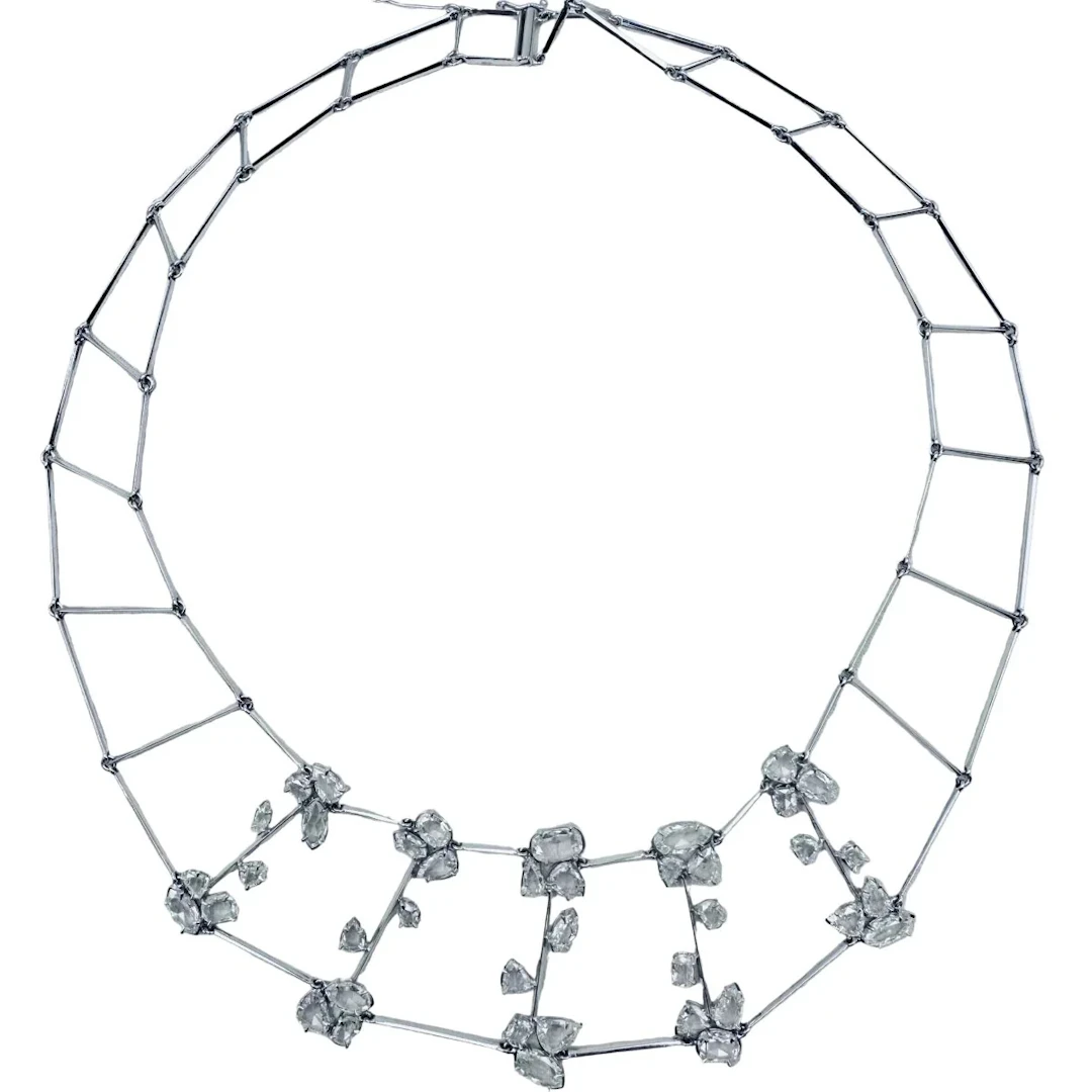ANN GÉRARD Necklace in white gold and Diamonds