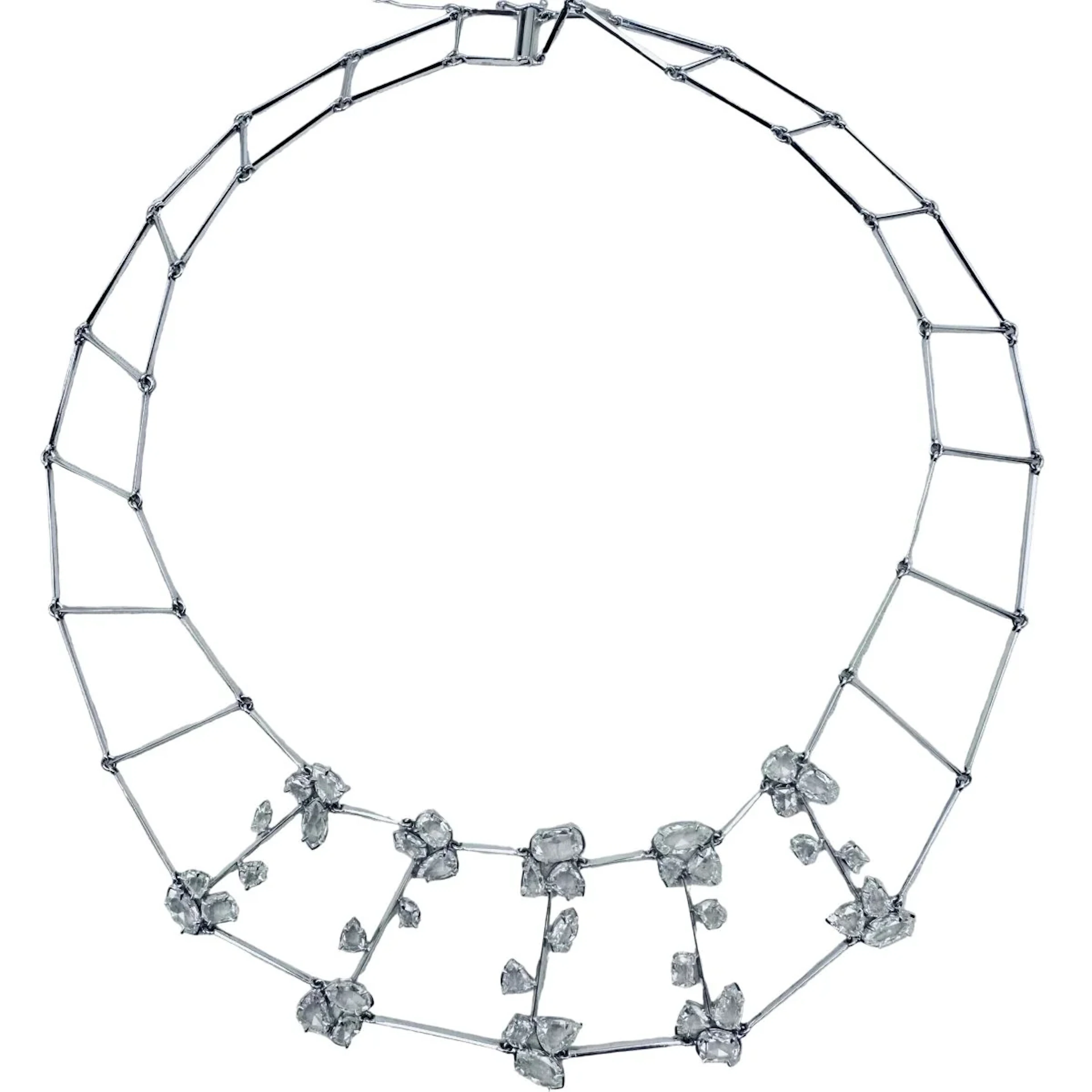 ANN GÉRARD Necklace in white gold and Diamonds