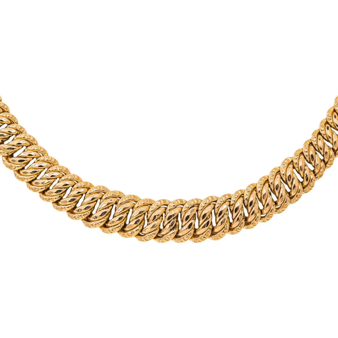 Necklace American Link Rose gold