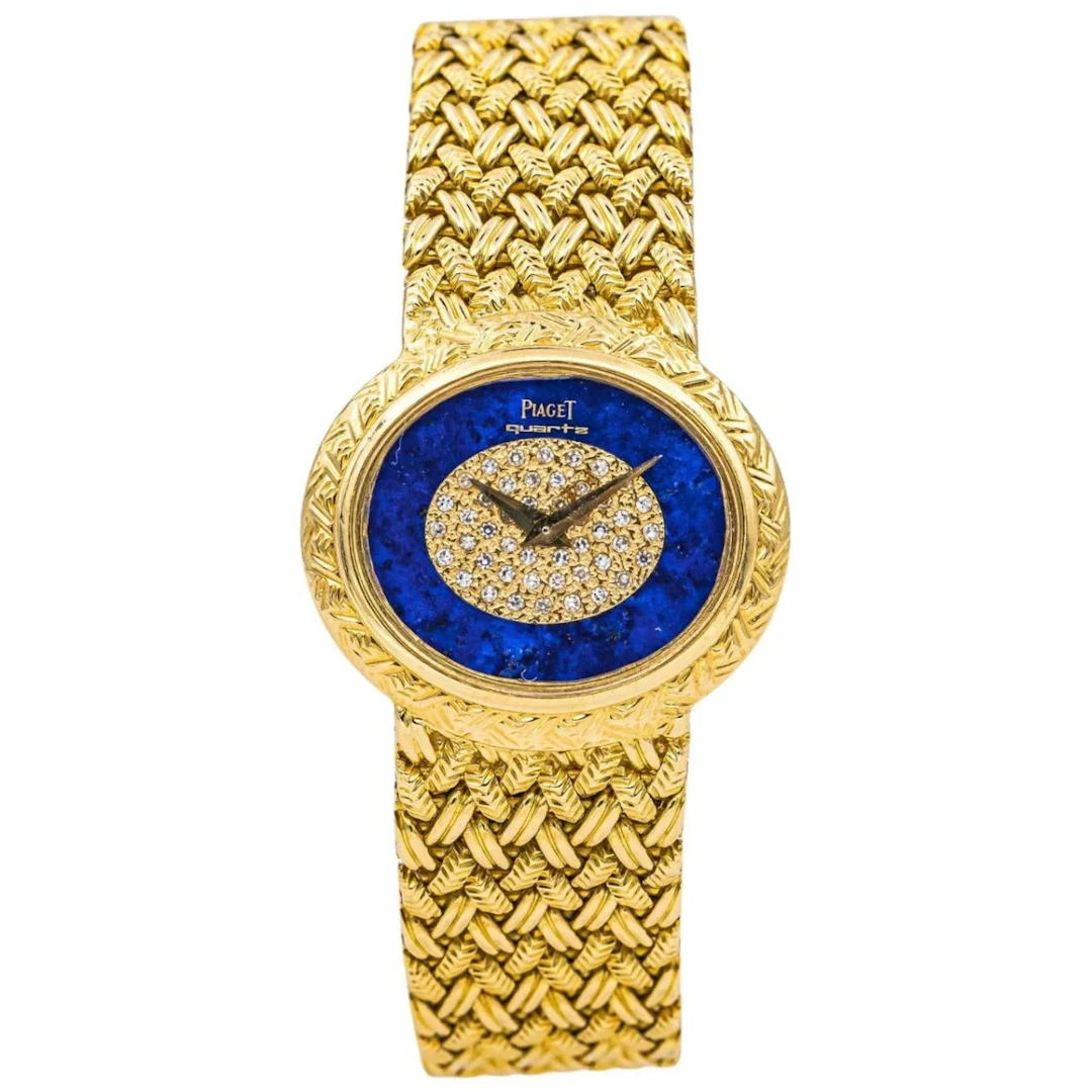 Piaget Watch Vintage Georges Lenfant Yellow gold diamond