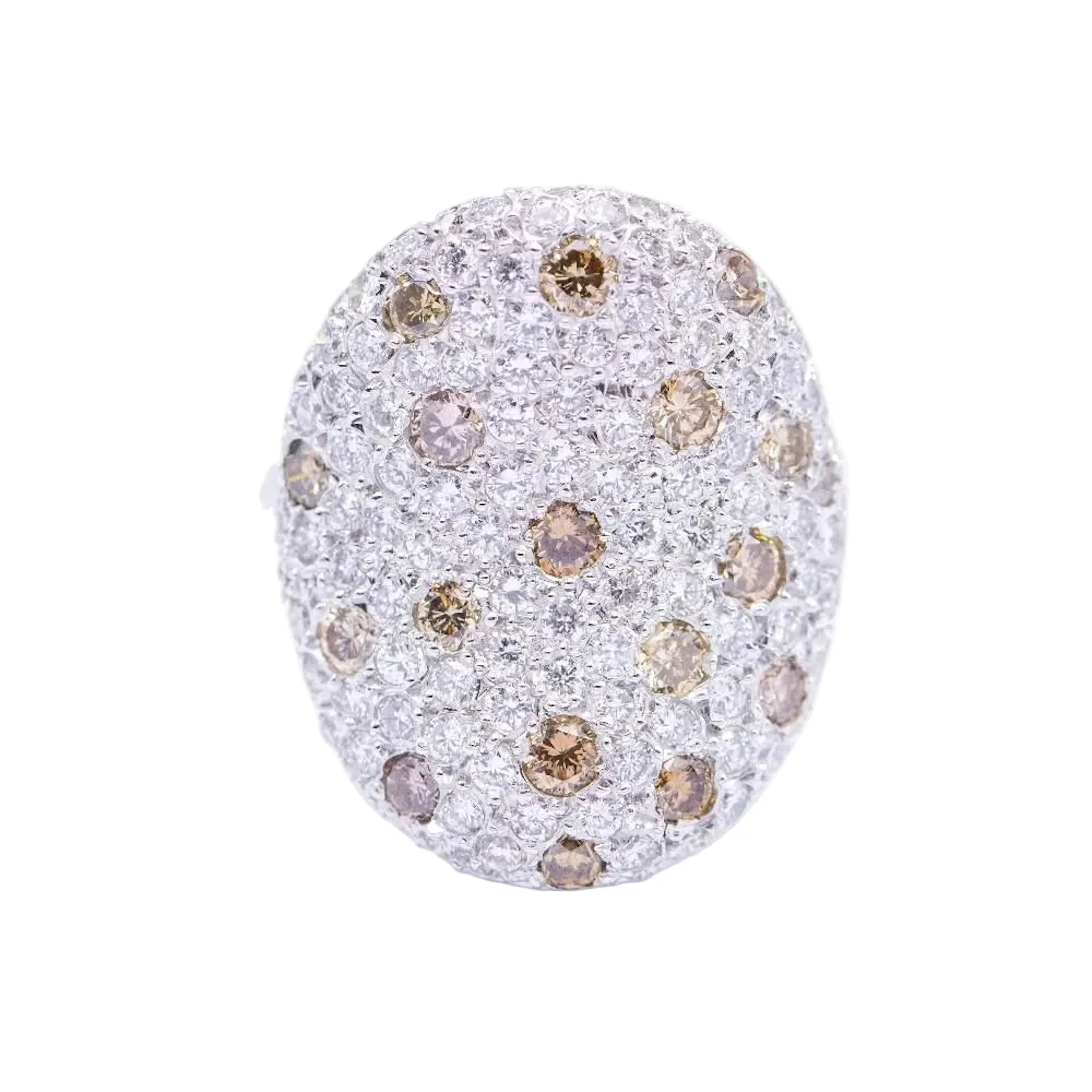 Ring Pavée ALEGORIA in white gold and diamonds