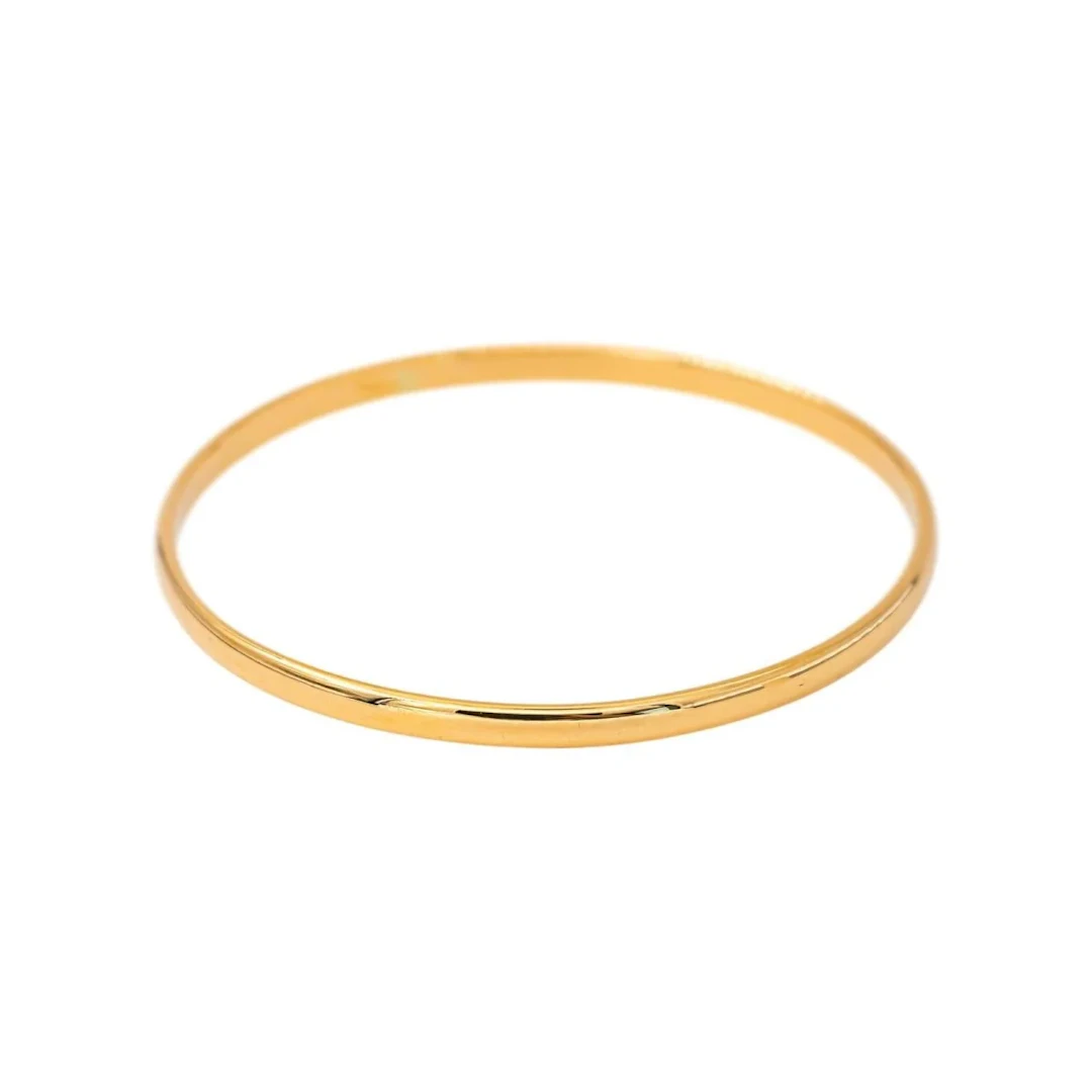 Yellow Gold Bangle Bracelet