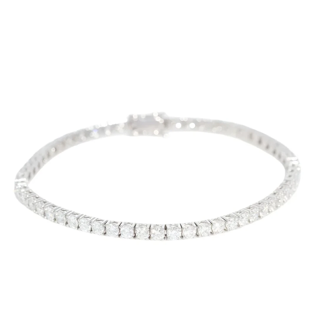 RIVIERE bracelet in white gold and diamonds