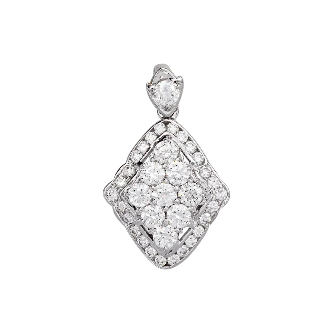 White Gold Diamond Pendant