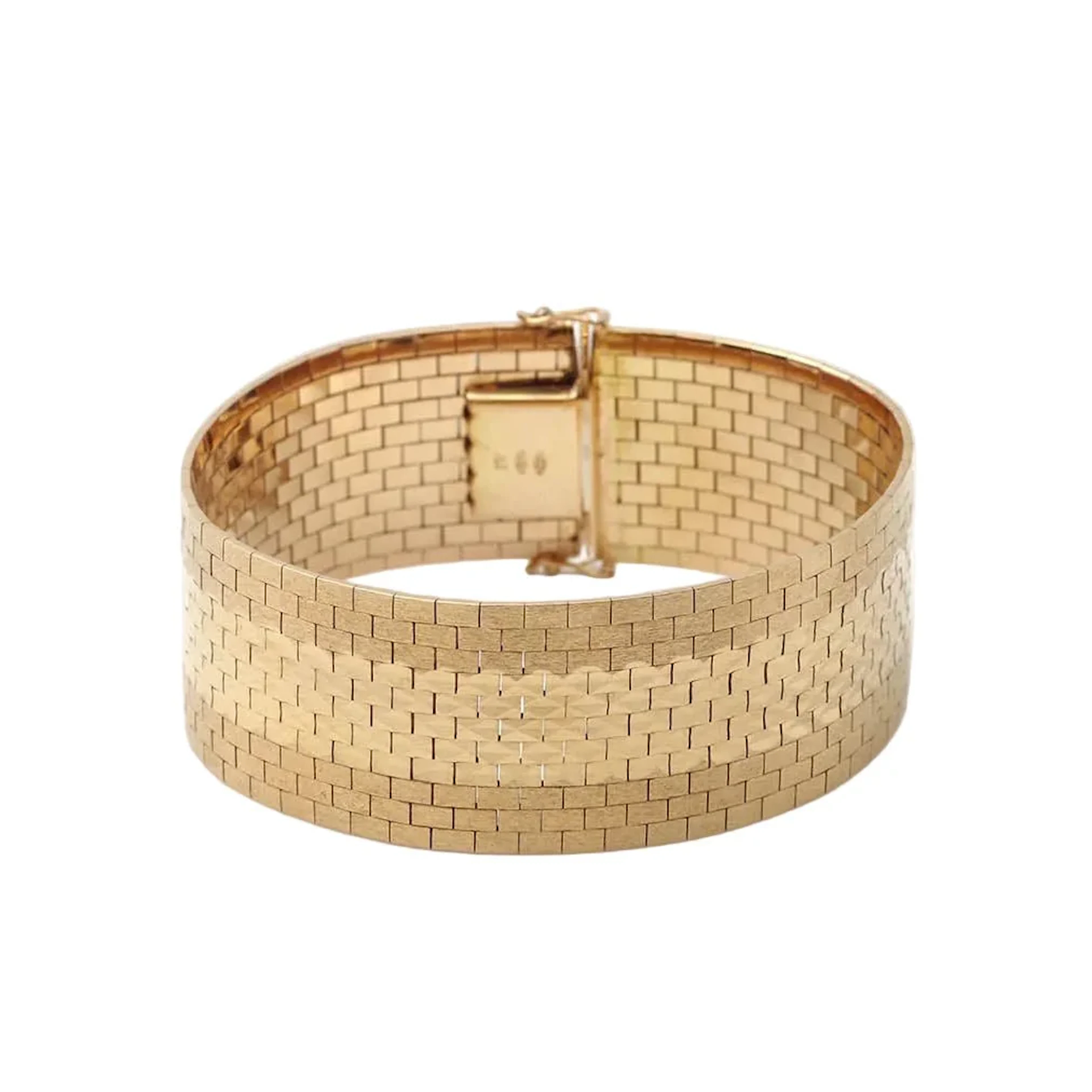 Flexible Bracelet in Yellow gold