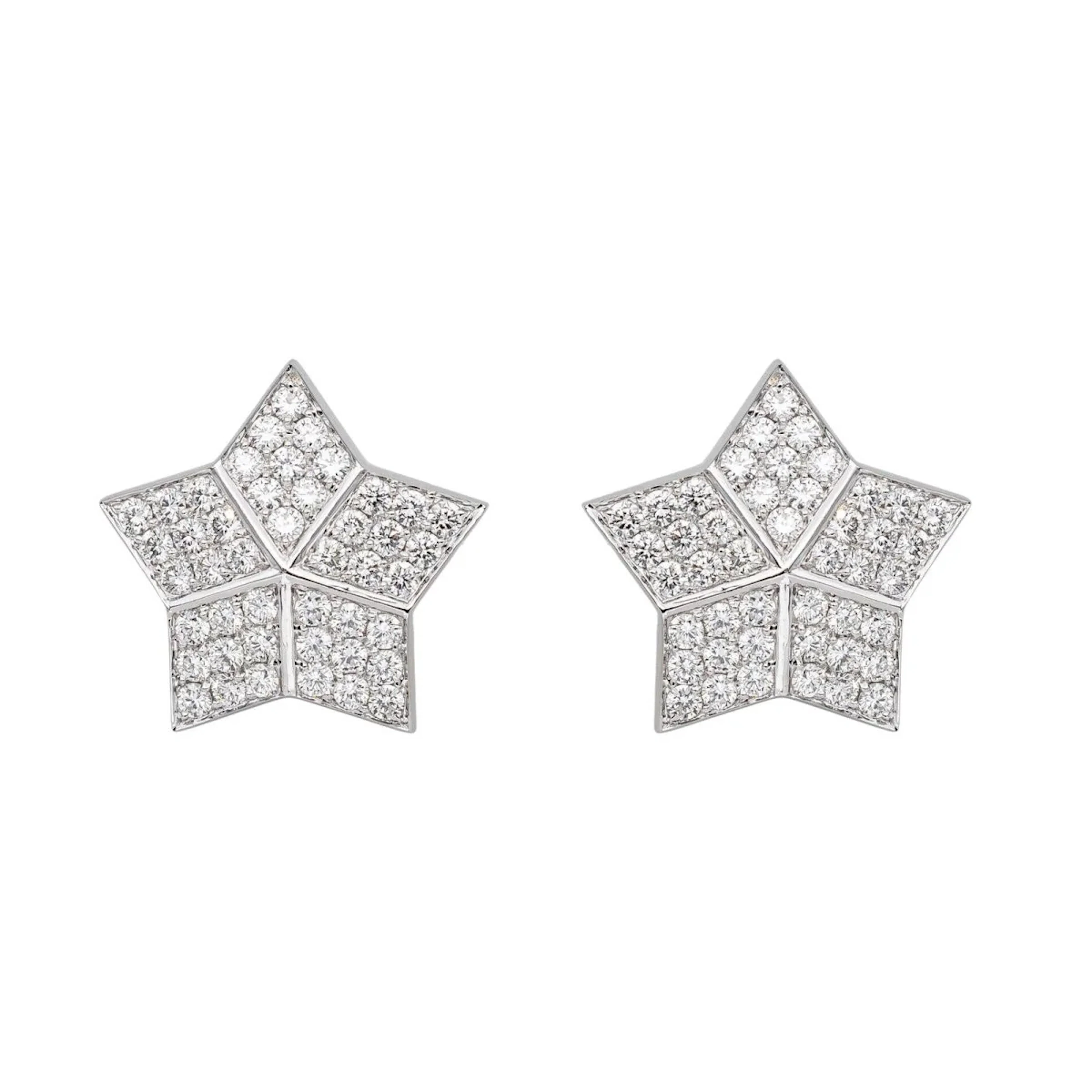 FRED "Lucifer" earrings in white gold and diamonds