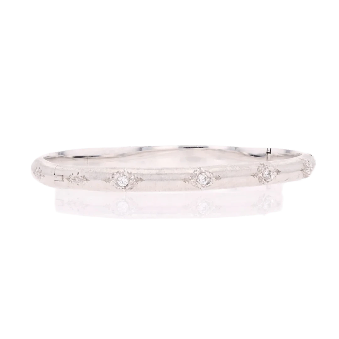 Bracelet Rush in white gold and diamonds