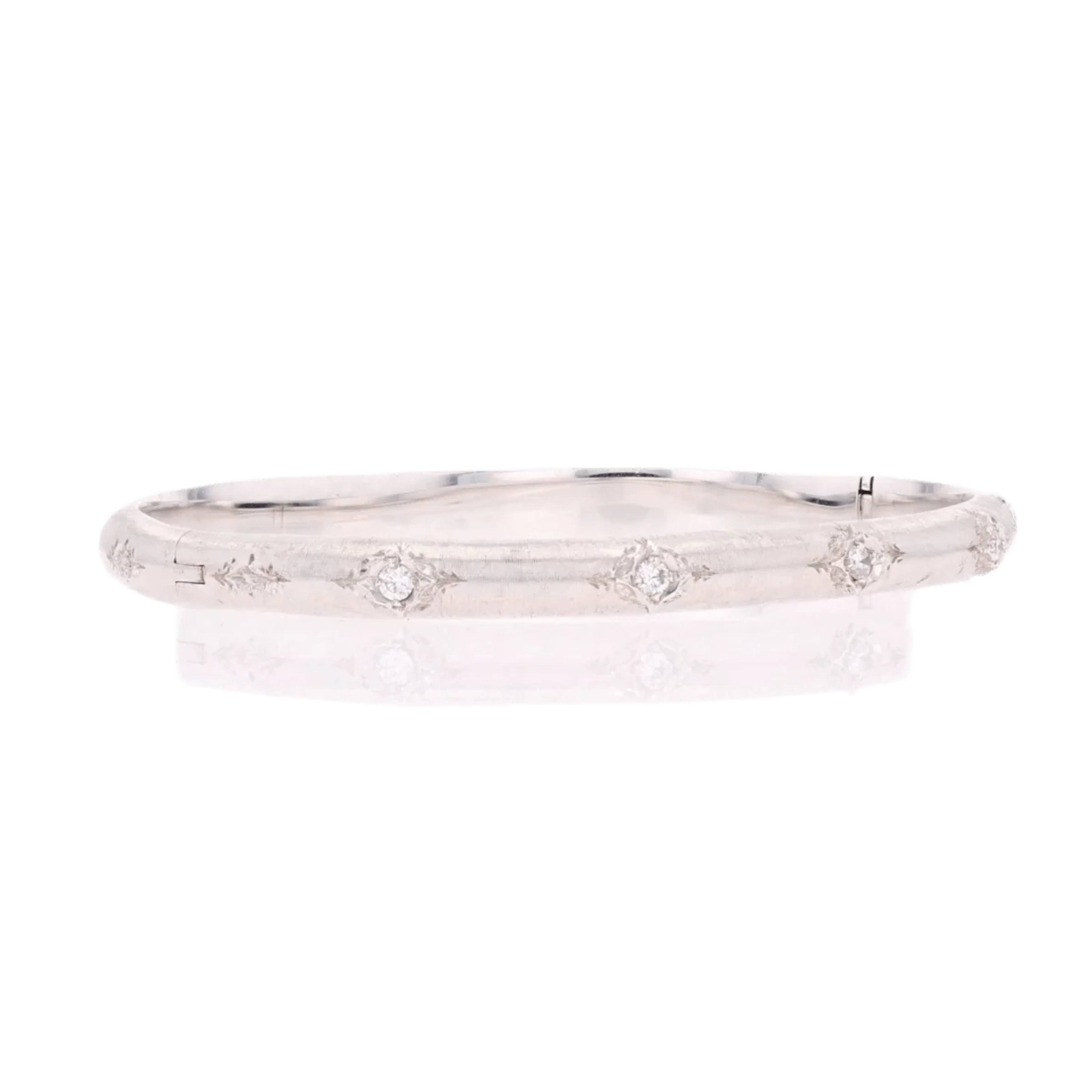 Bracelet Rush in white gold and diamonds