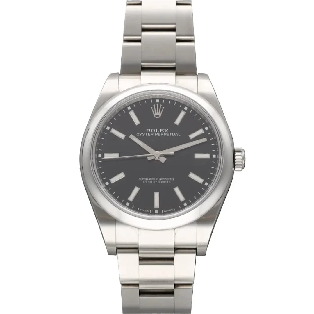 ROLEX "Oyster Perpetual" Steel Watch