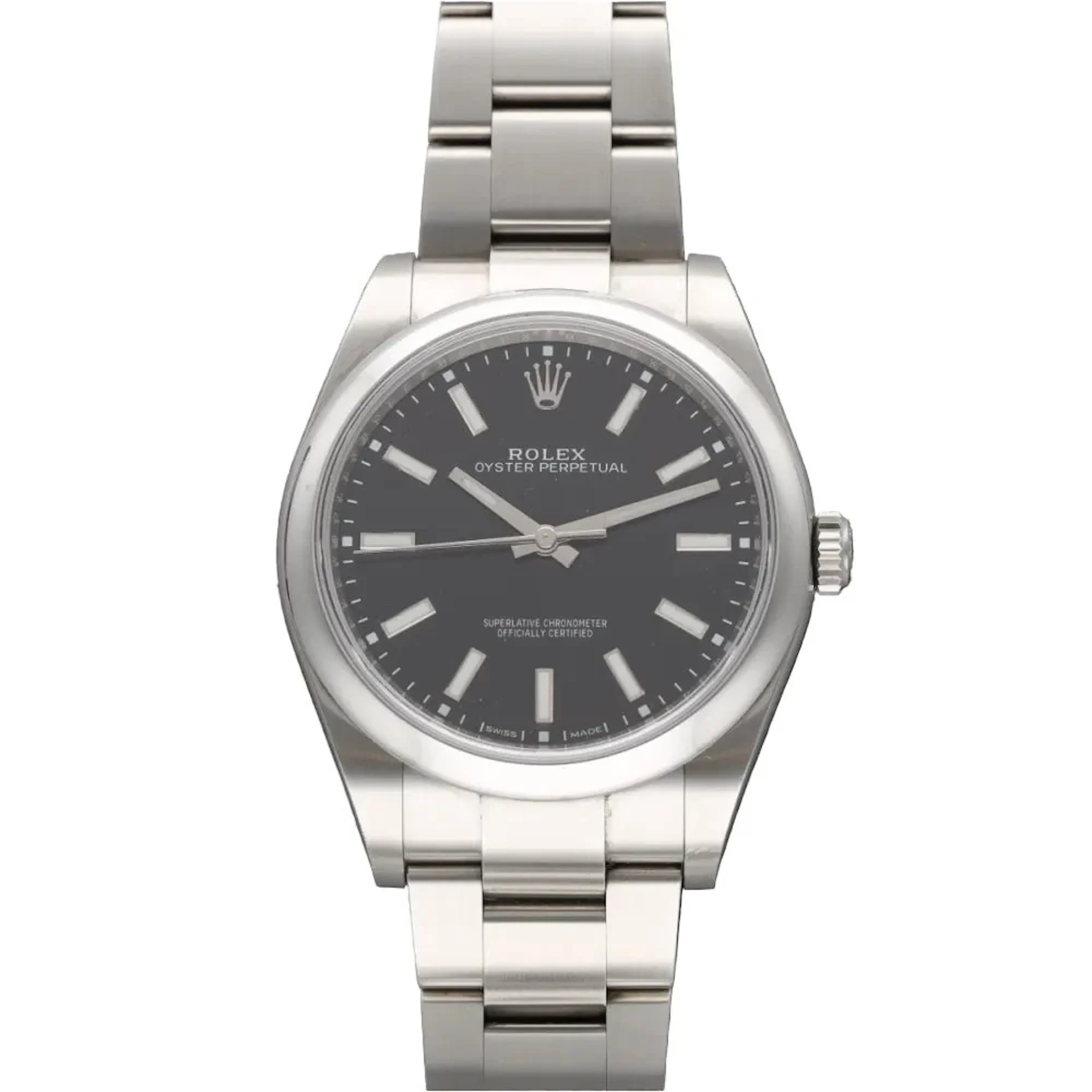 ROLEX "Oyster Perpetual" Steel Watch
