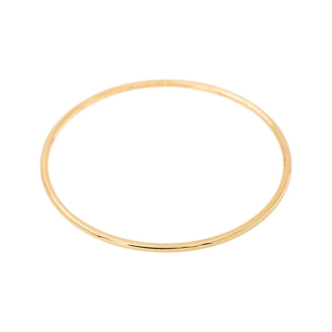 Yellow Gold Bangle Bracelet