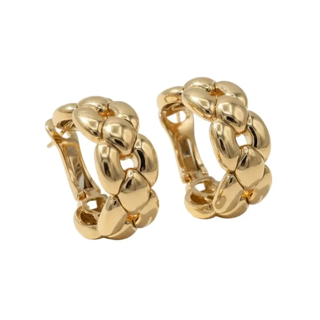 Earrings Clips CARTIER "Margot" in yellow gold