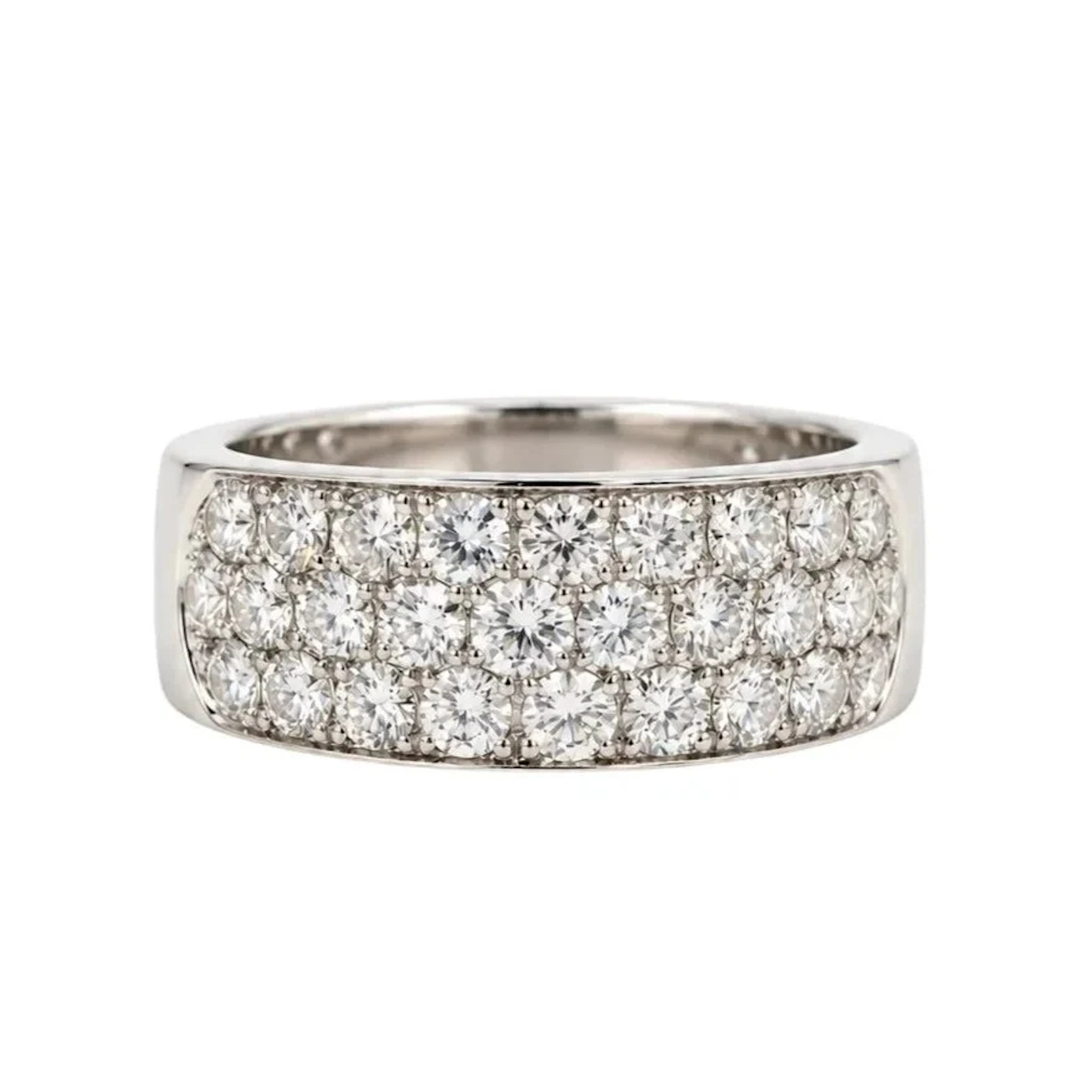 White Gold and Diamond Ring