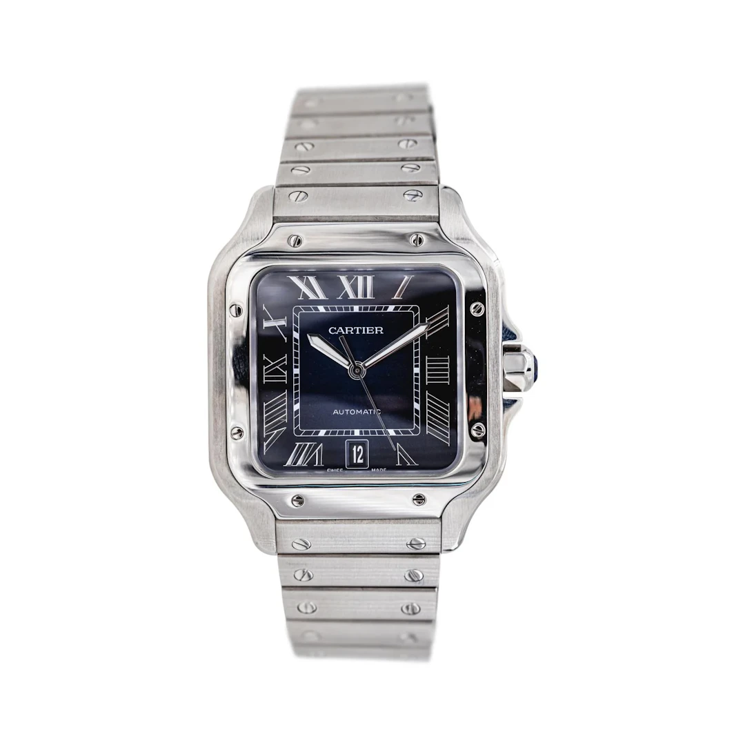 Cartier Santos Watch, Stainless Steel