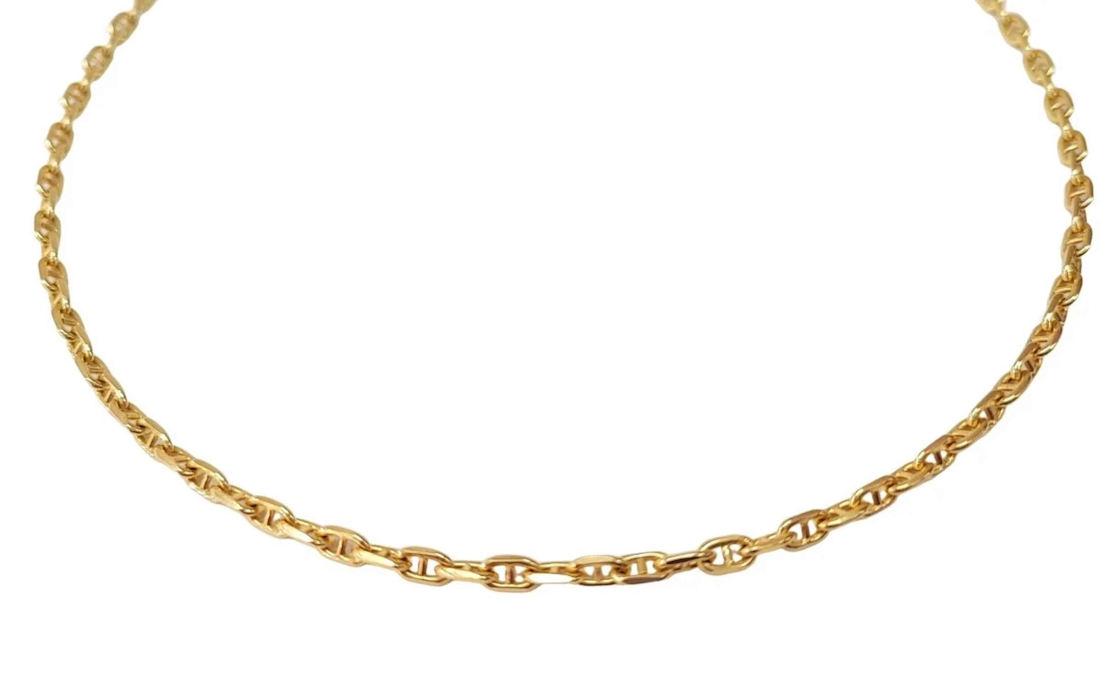 Yellow Gold Chain Necklace