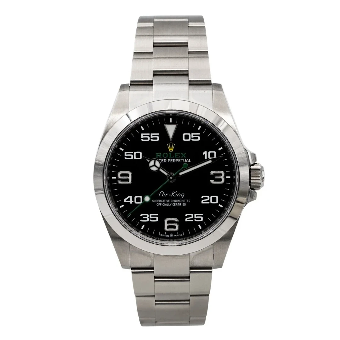 ROLEX “Air king” watch in steel
