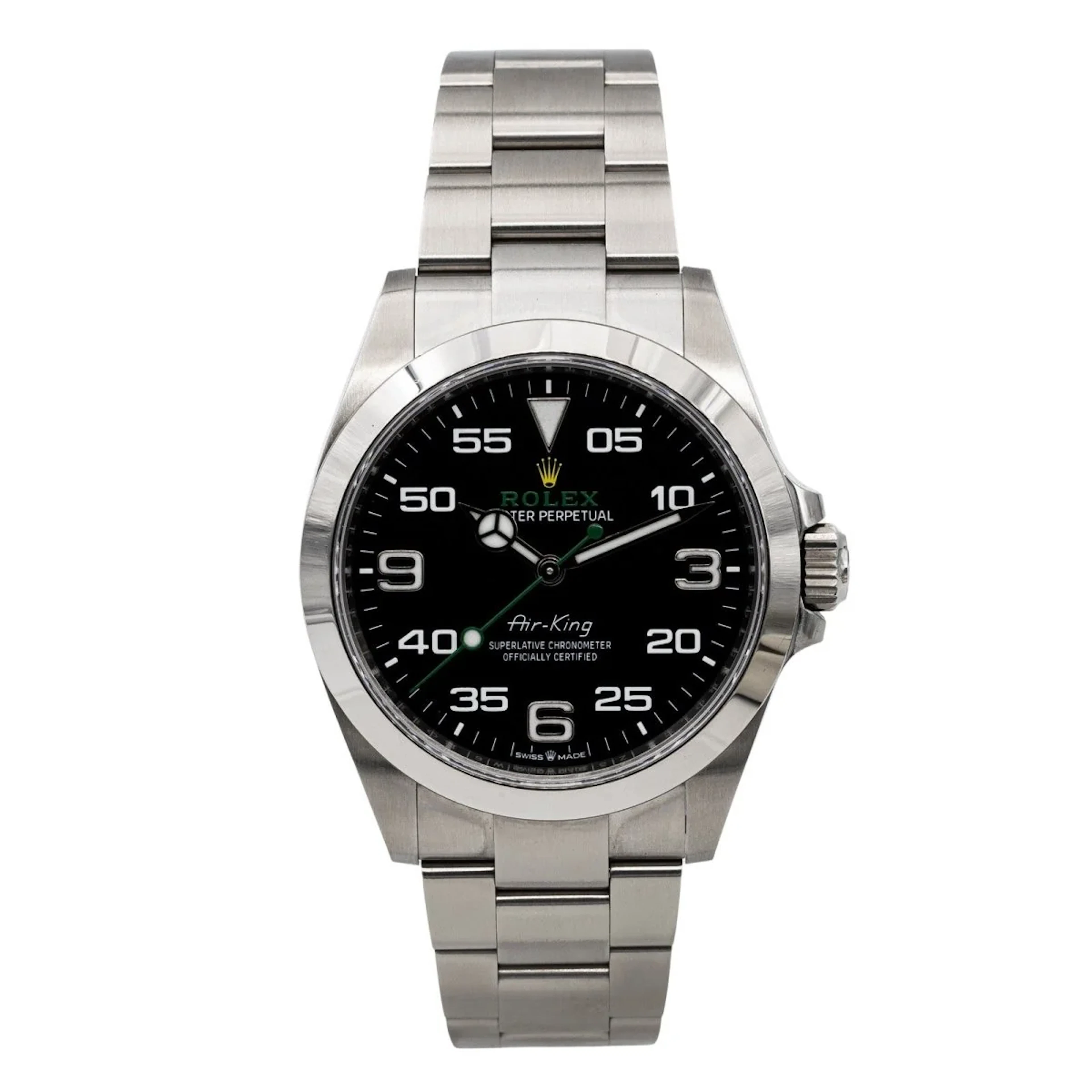 ROLEX “Air king” watch in steel