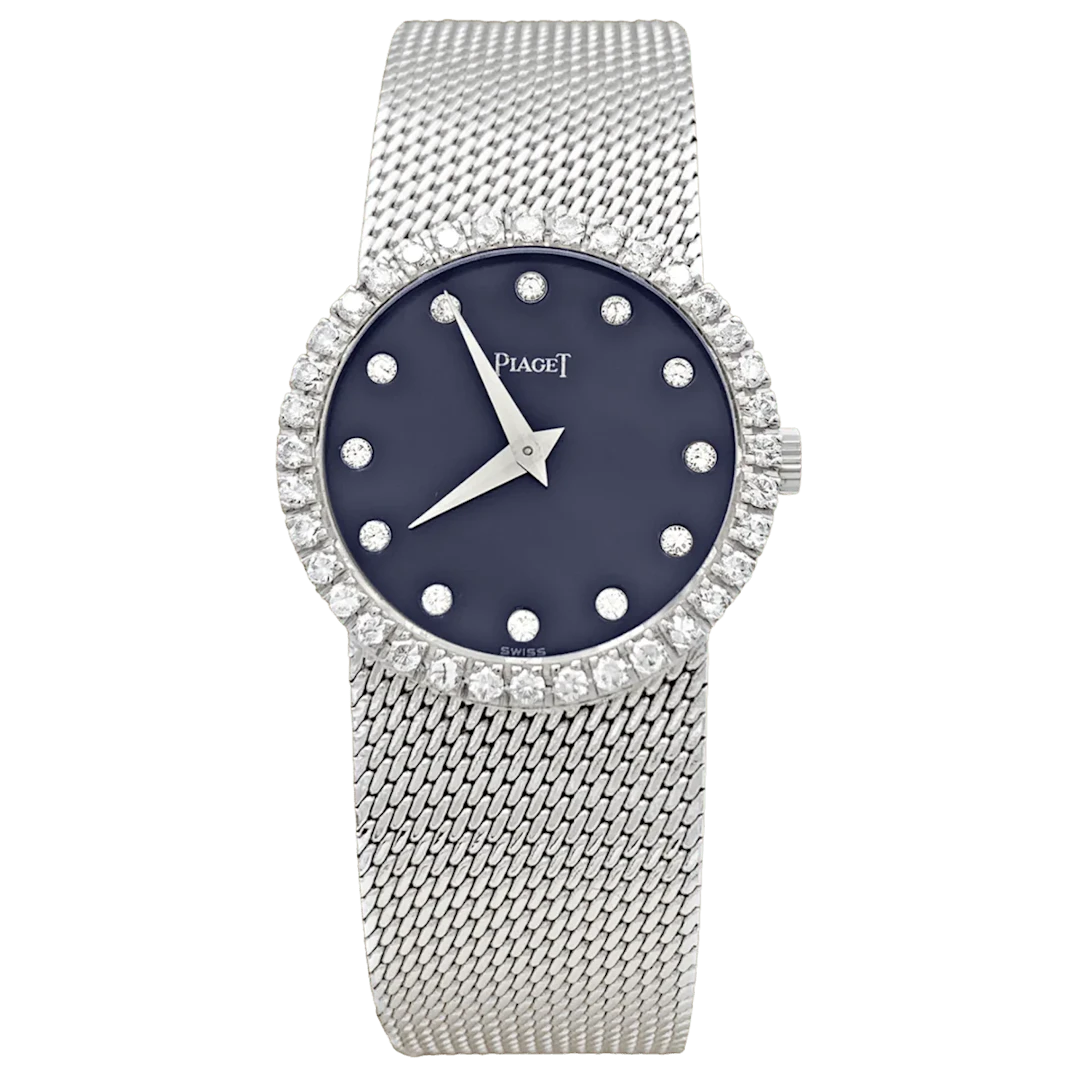 Montre PIAGET en or blanc et diamants