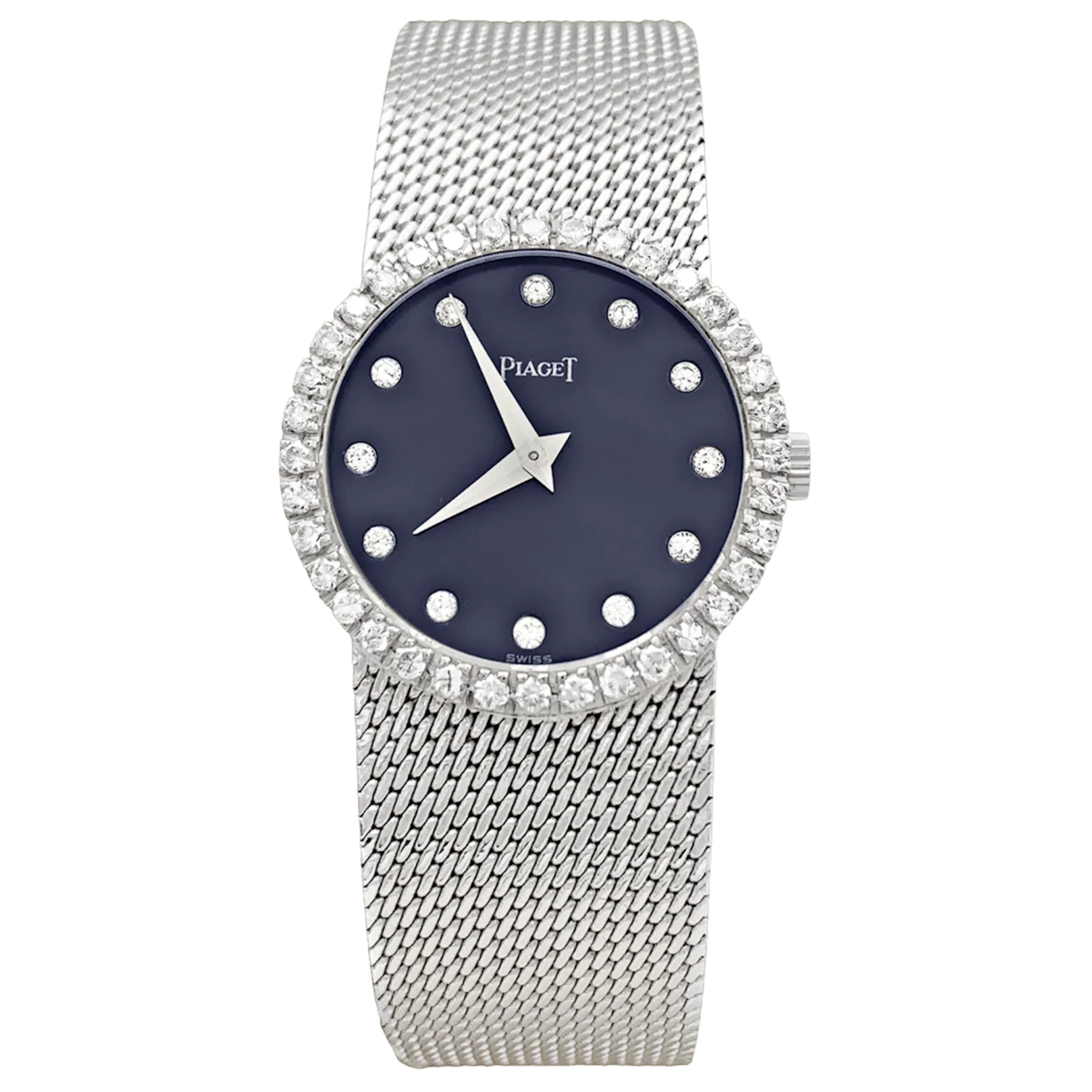 Montre PIAGET en or blanc et diamants
