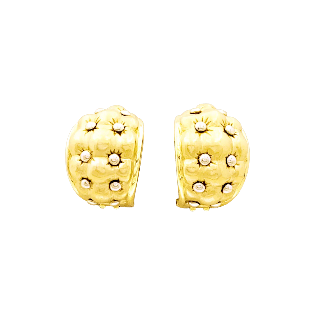 Boucles d'oreilles clips en or jaune