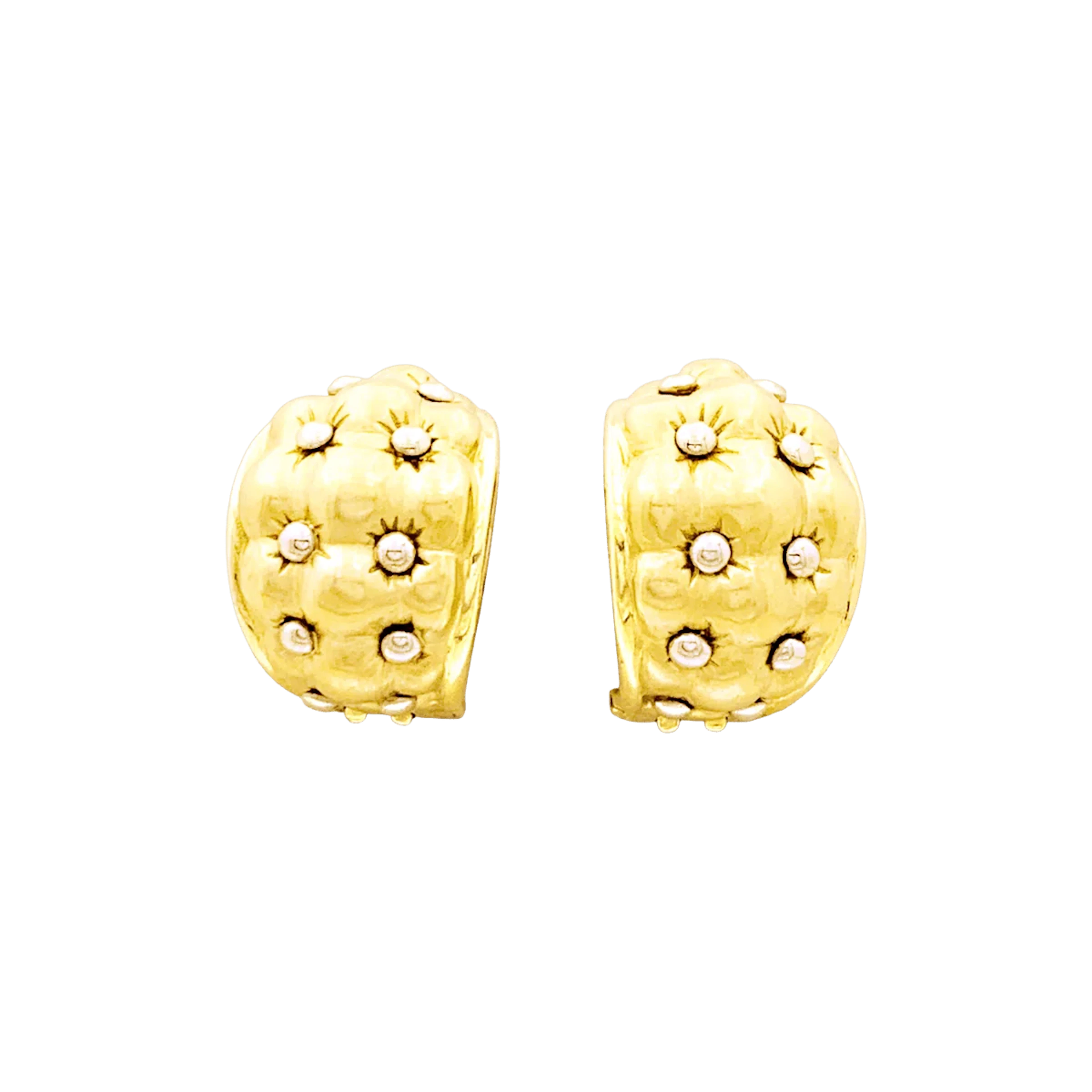 Boucles d'oreilles clips en or jaune