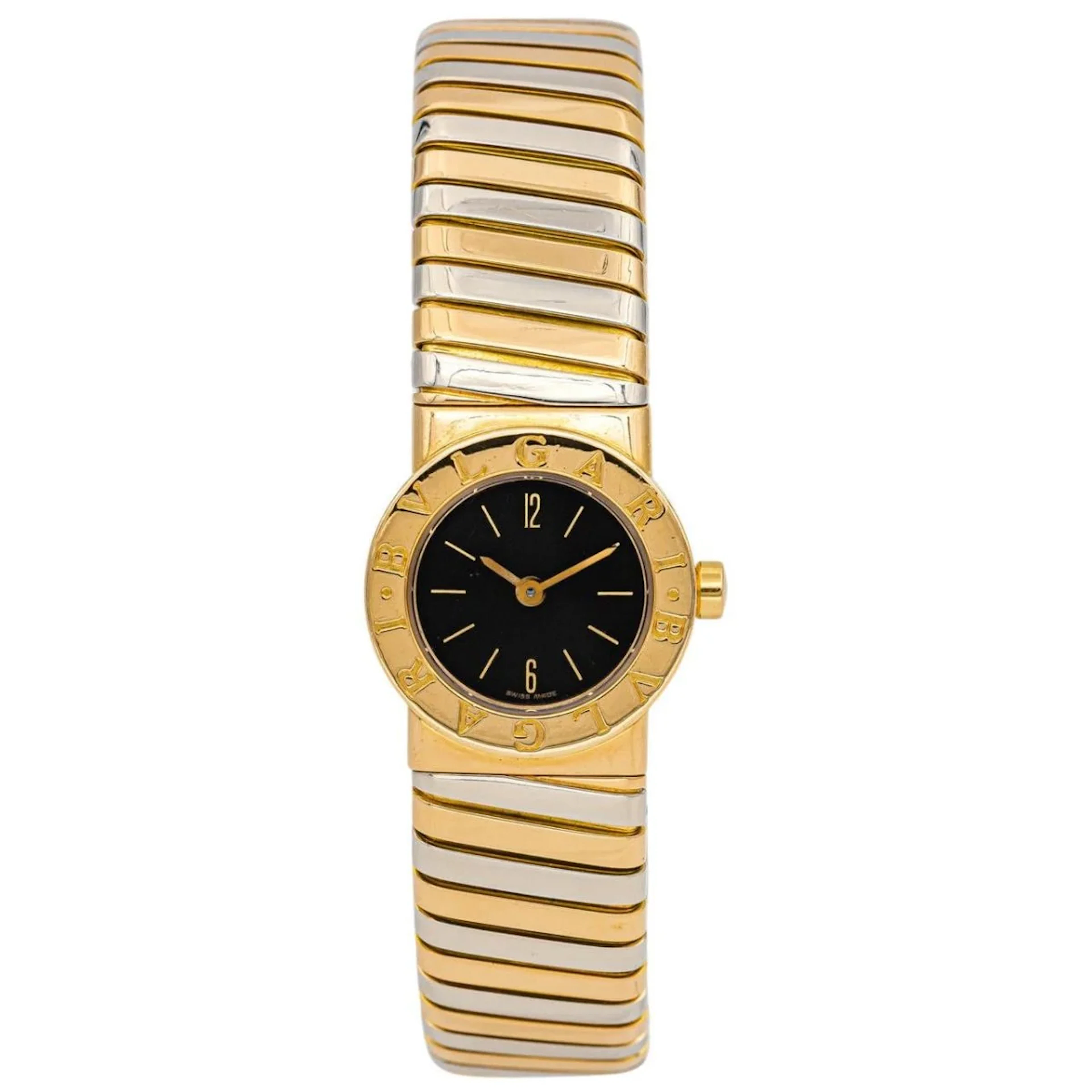 Bulgari Watch Tubogas BB 19 2T Yellow gold