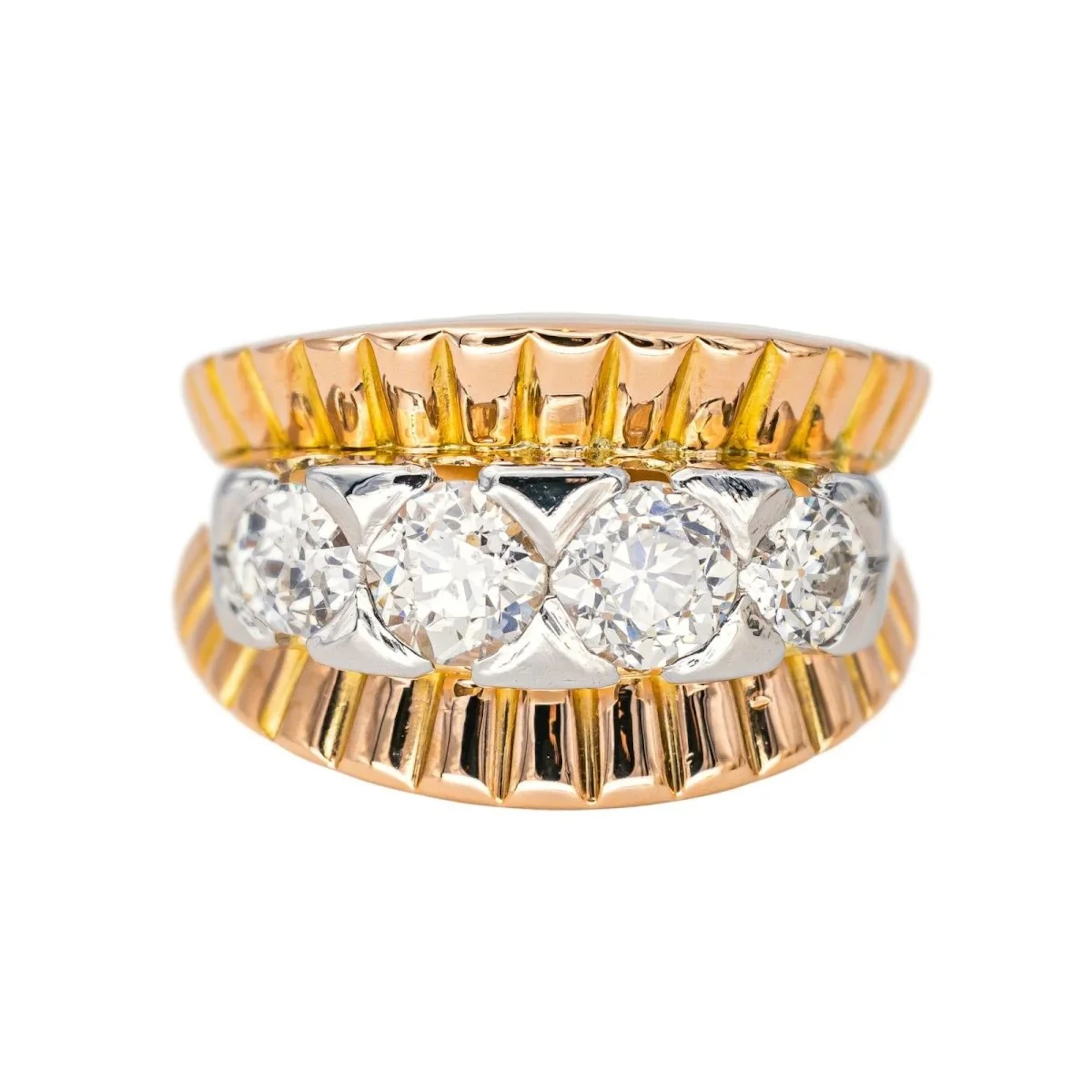 Ring Rose gold diamond