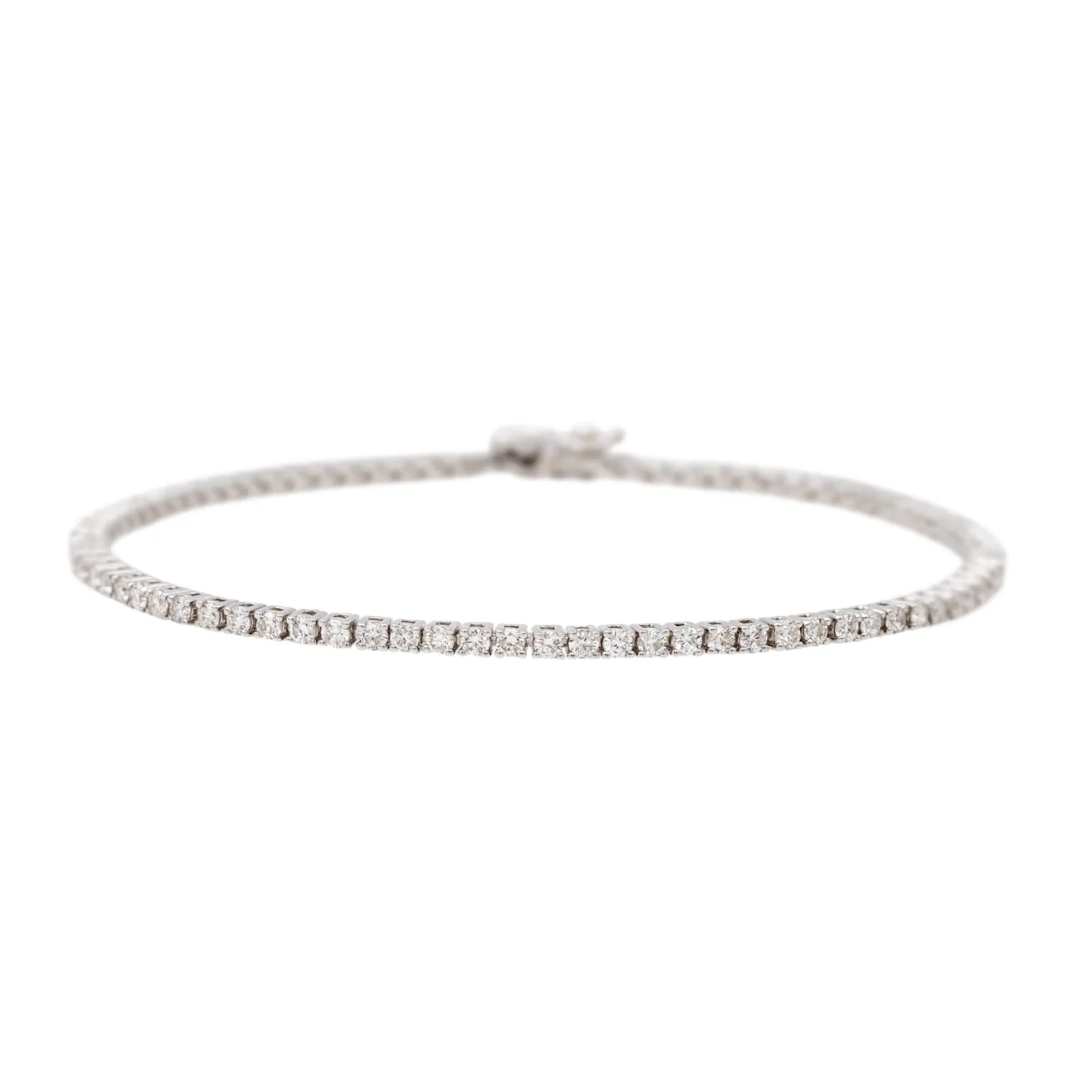 White Gold Diamond Bracelet