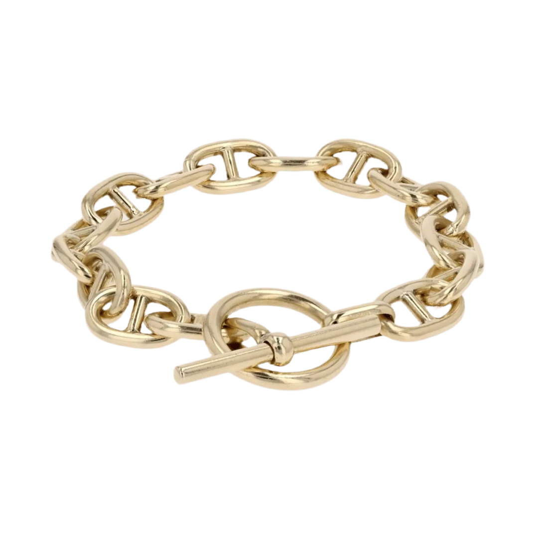 Yellow Gold Link Bracelet