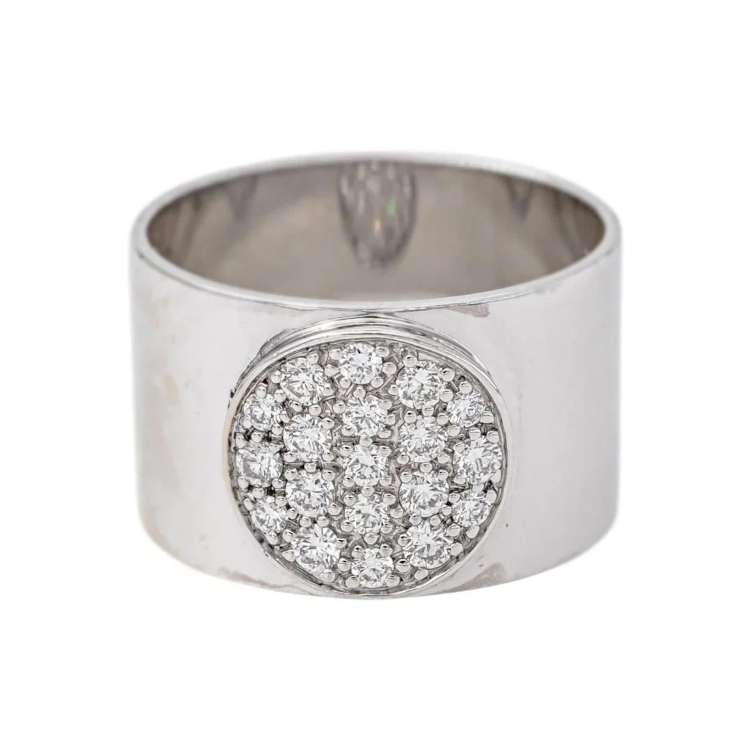 Dinh Van Anthéa Ring, White gold, Diamond