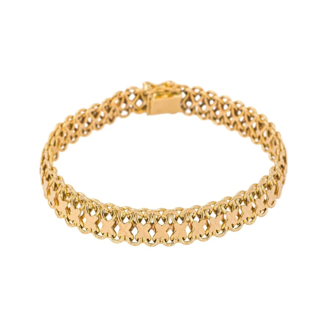 Bracelet Maille en or rose