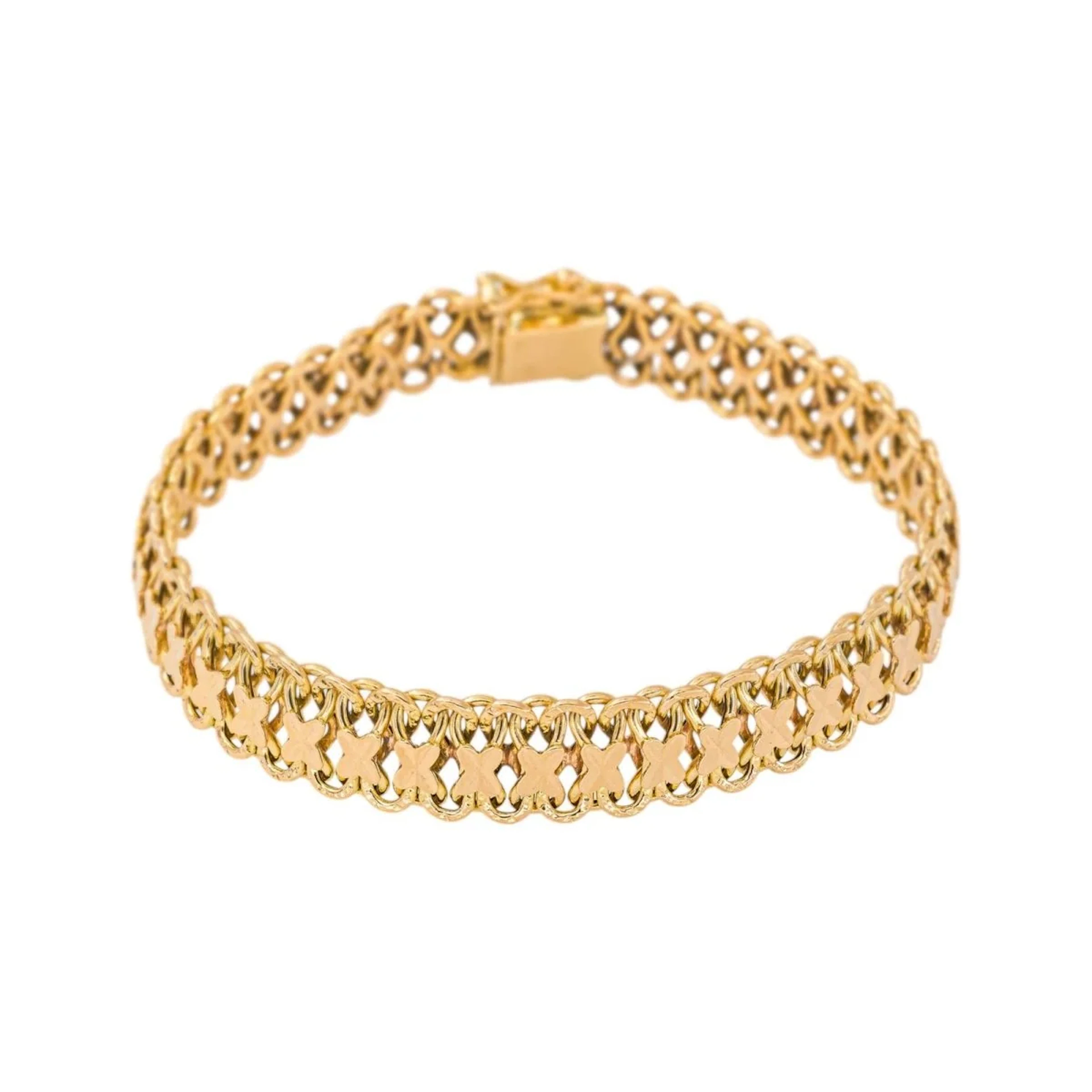 Bracelet Maille en or rose