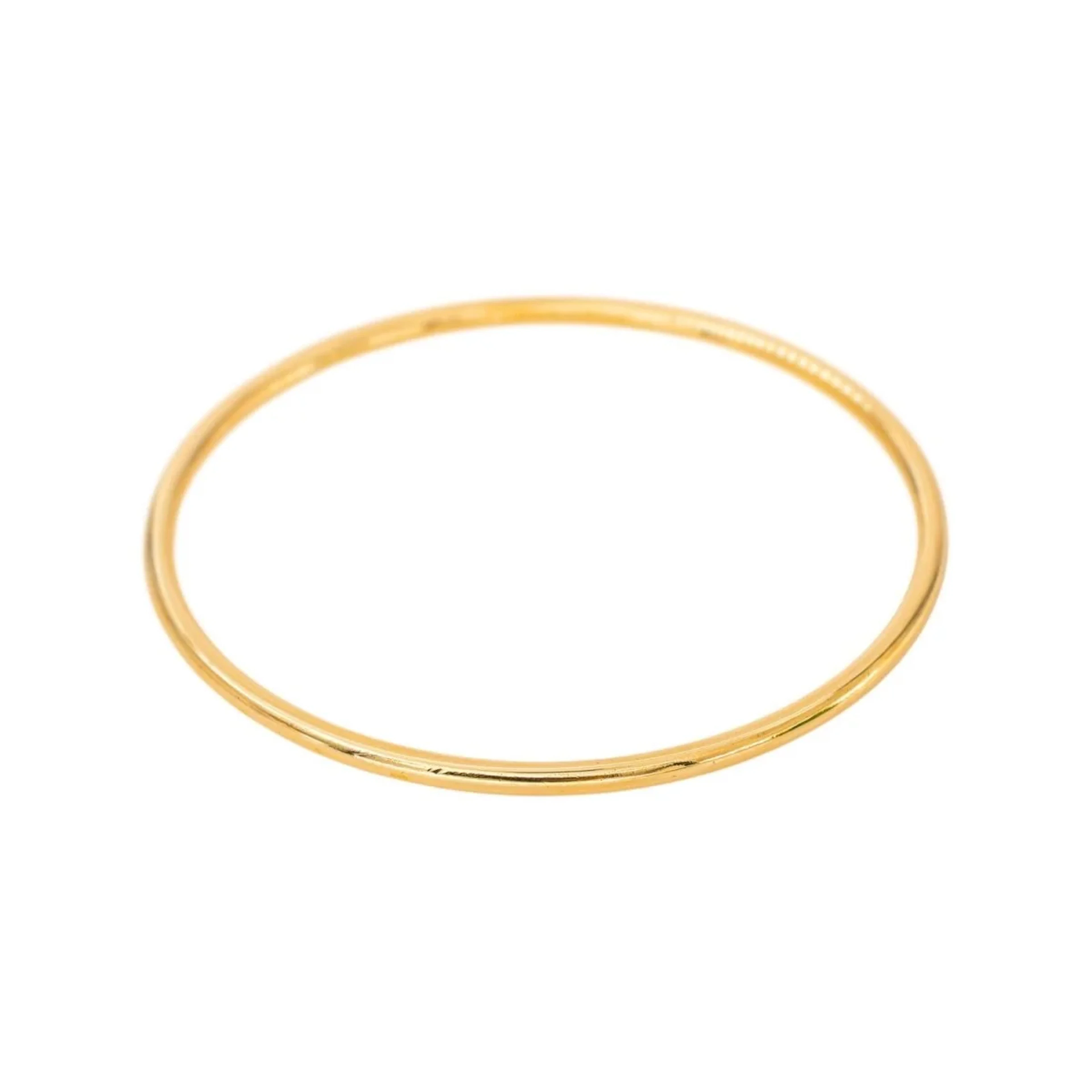Yellow Gold Bangle Bracelet