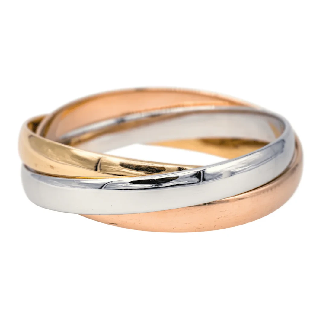 Bracelet CARTIER "Trinity" en or jaune, or rose et or blanc