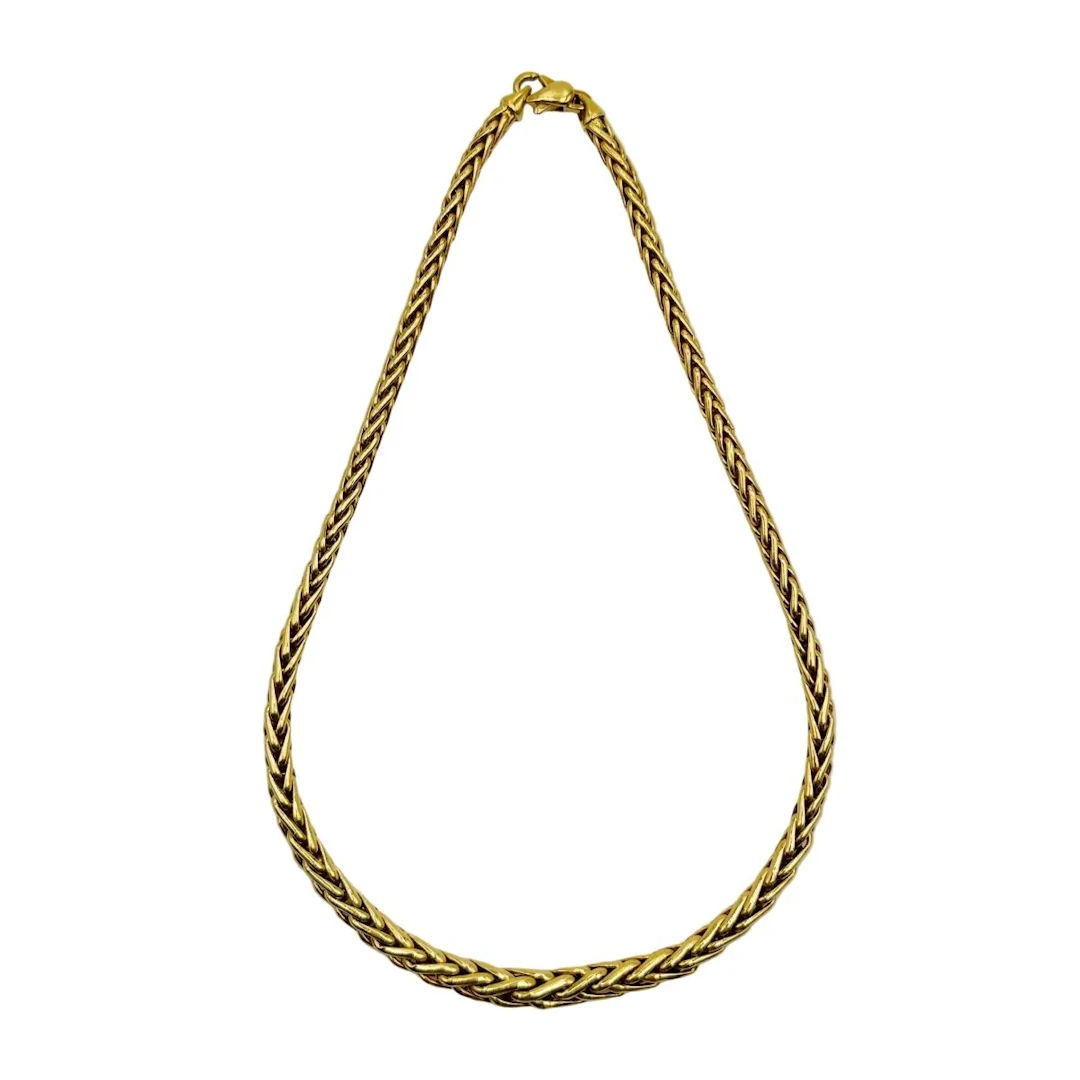 Maille necklace in yellow gold