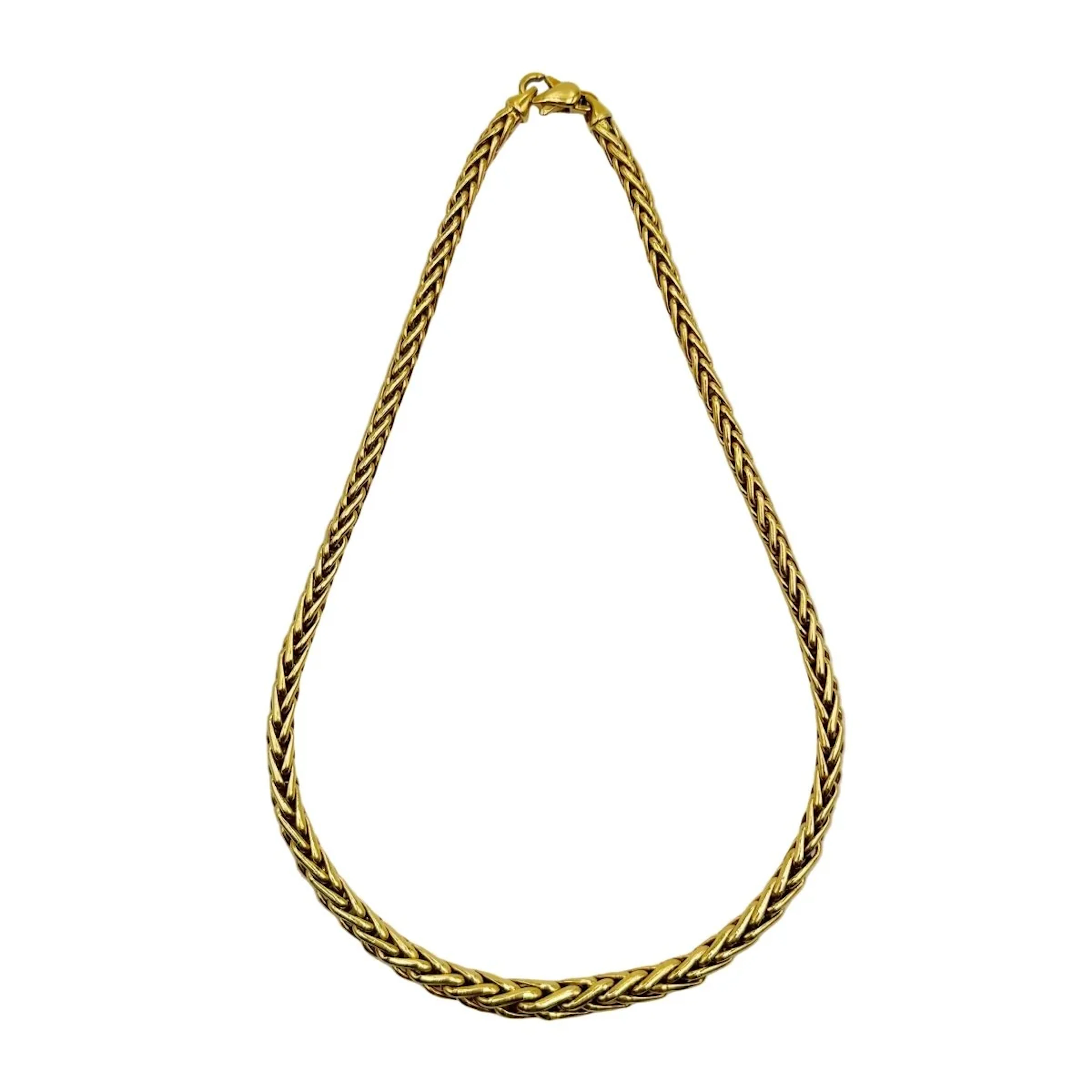Maille necklace in yellow gold