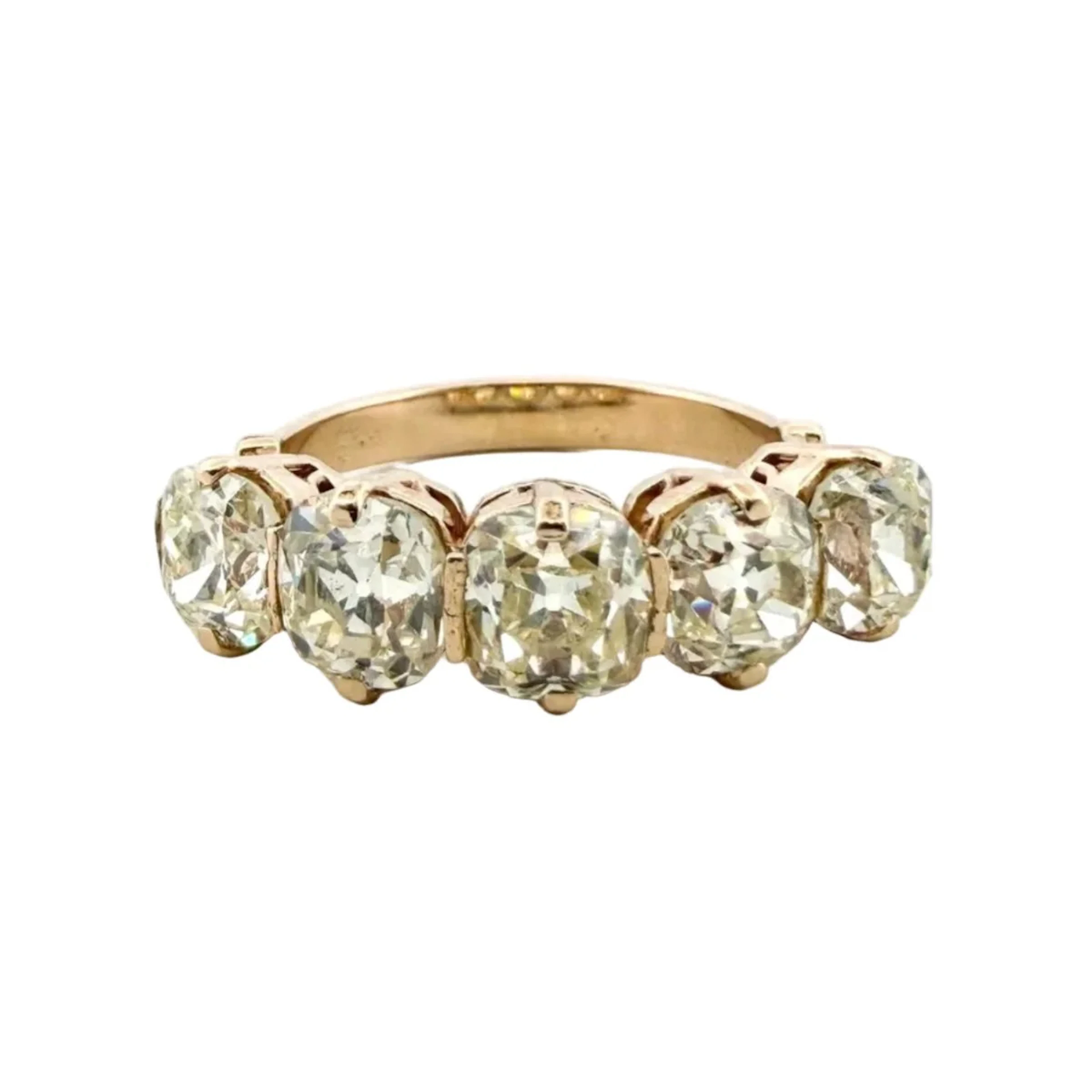 White Gold and Diamond Wedding Band